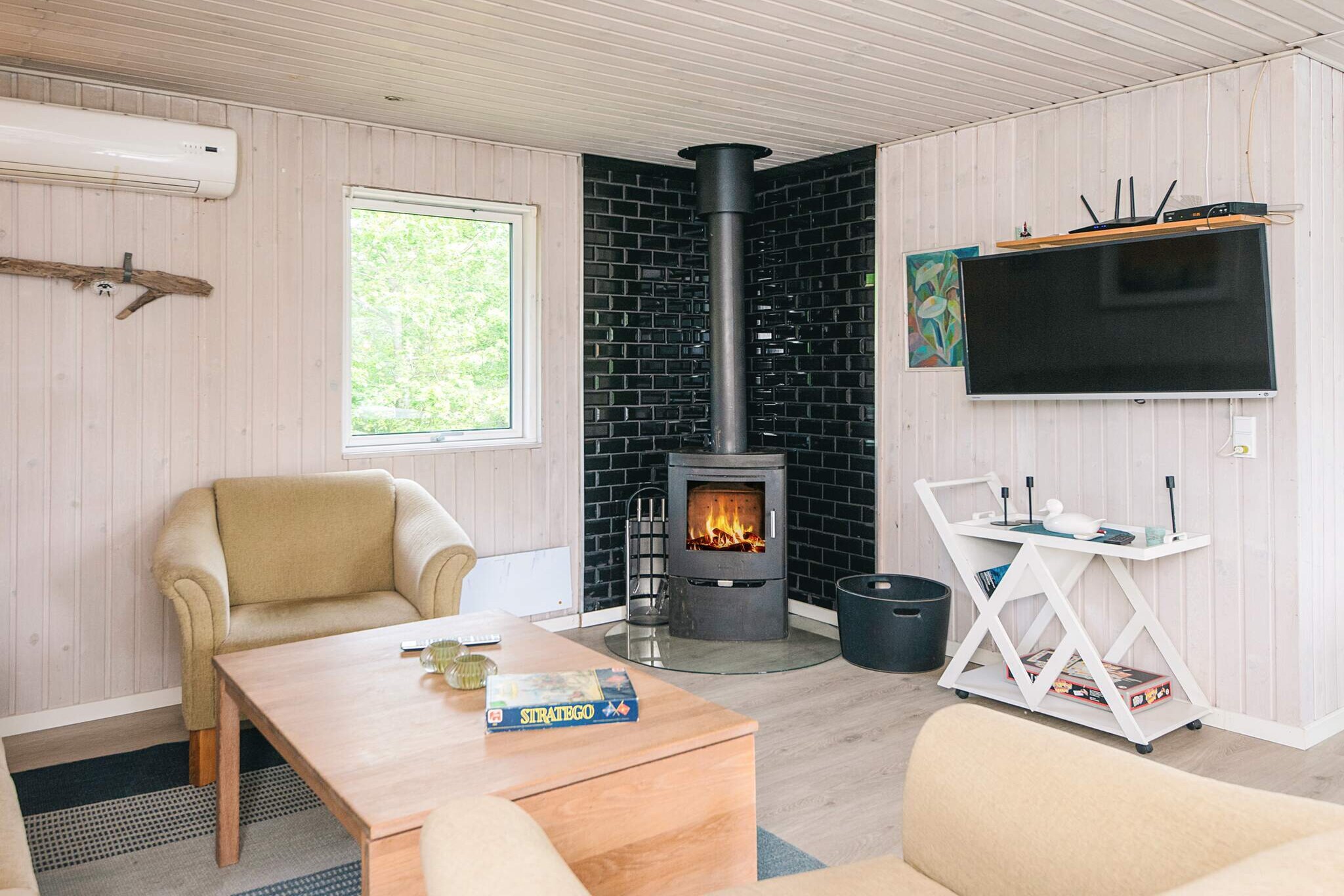 4 Sterne Ferienhaus in Ørsted-By Traum - Innenbereich