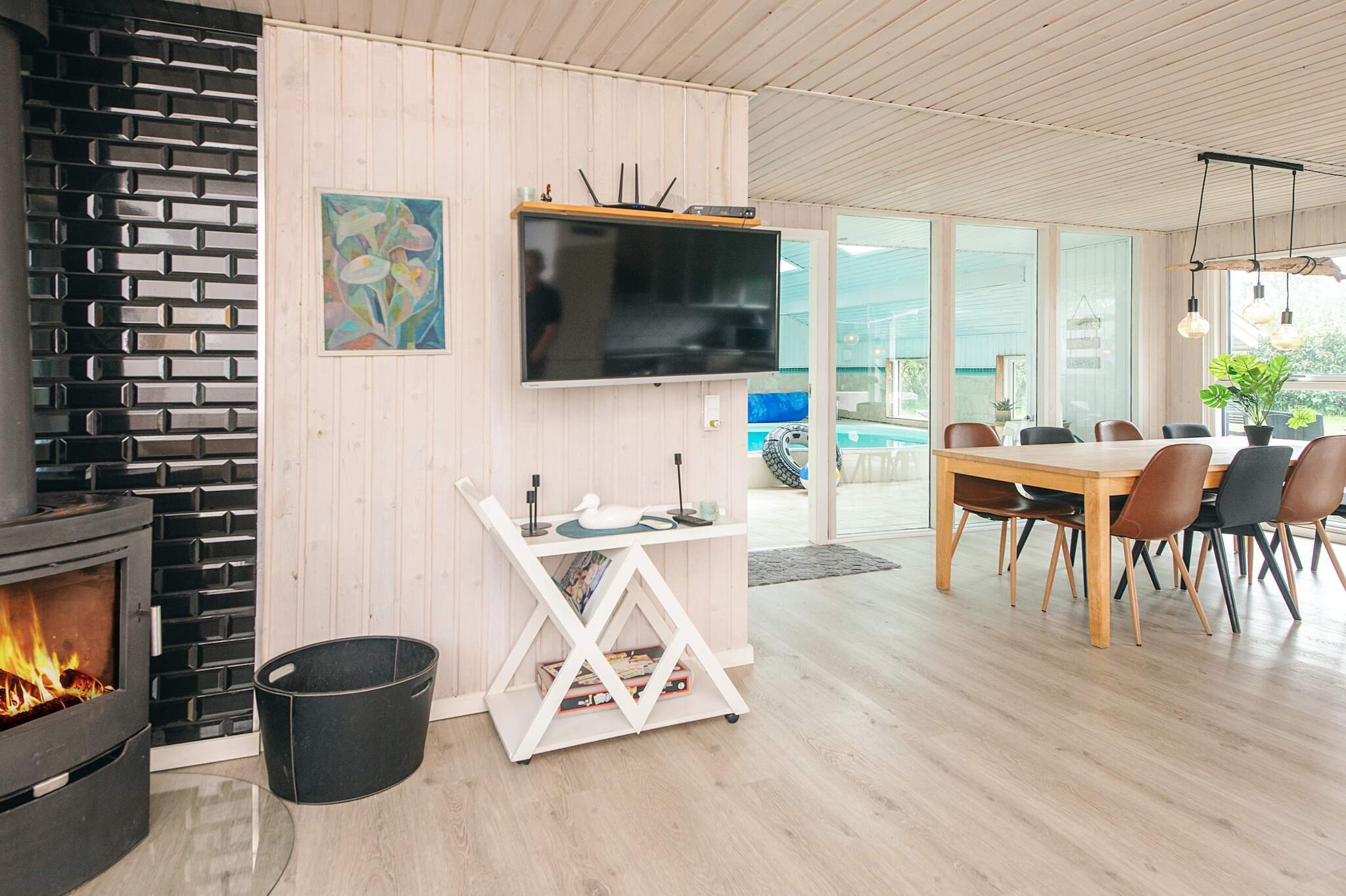 4 Sterne Ferienhaus in Ørsted-By Traum - Innenbereich