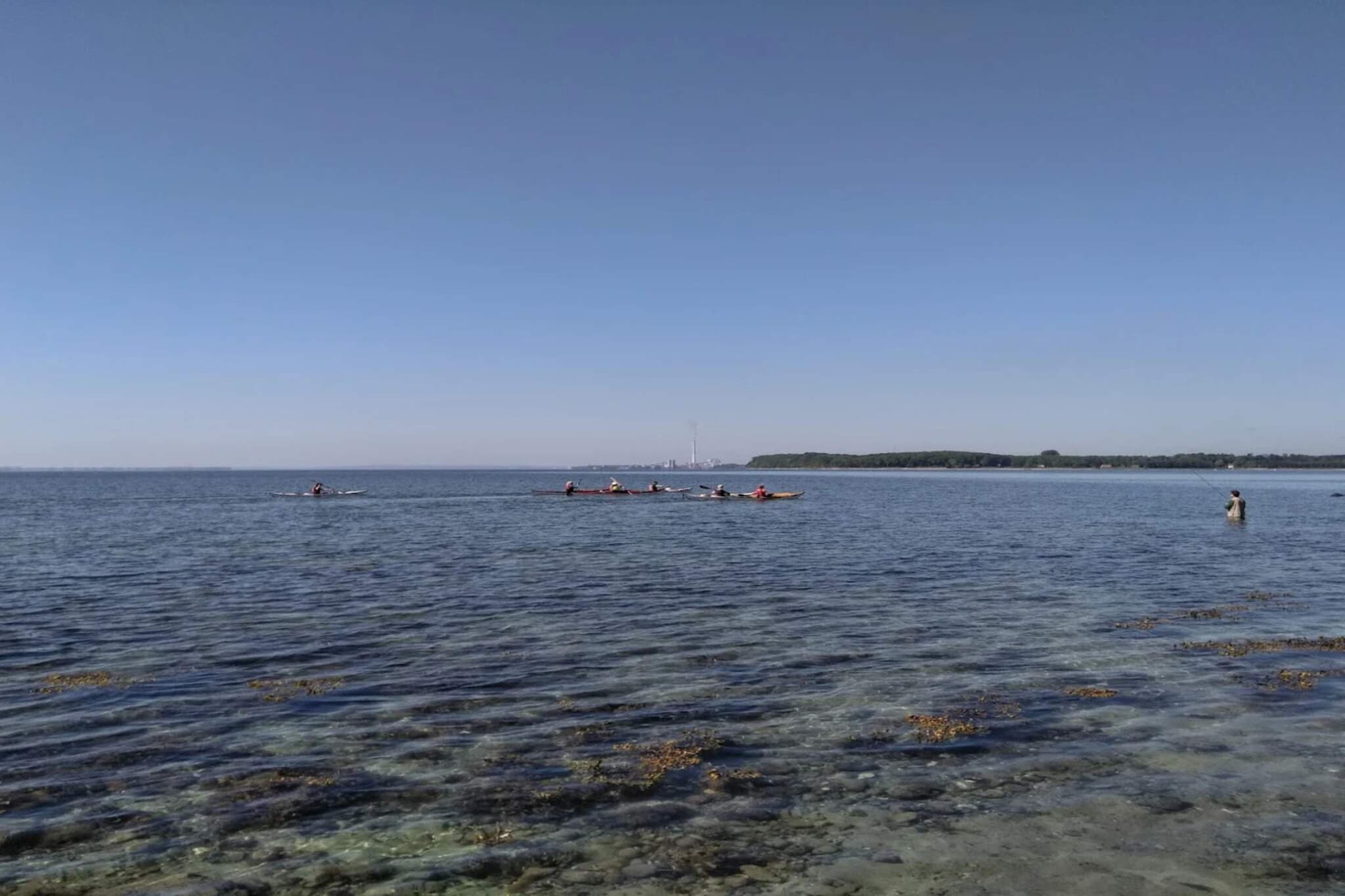 4 Sterne Ferienhaus in Rønde-By Traum-Wasserblick