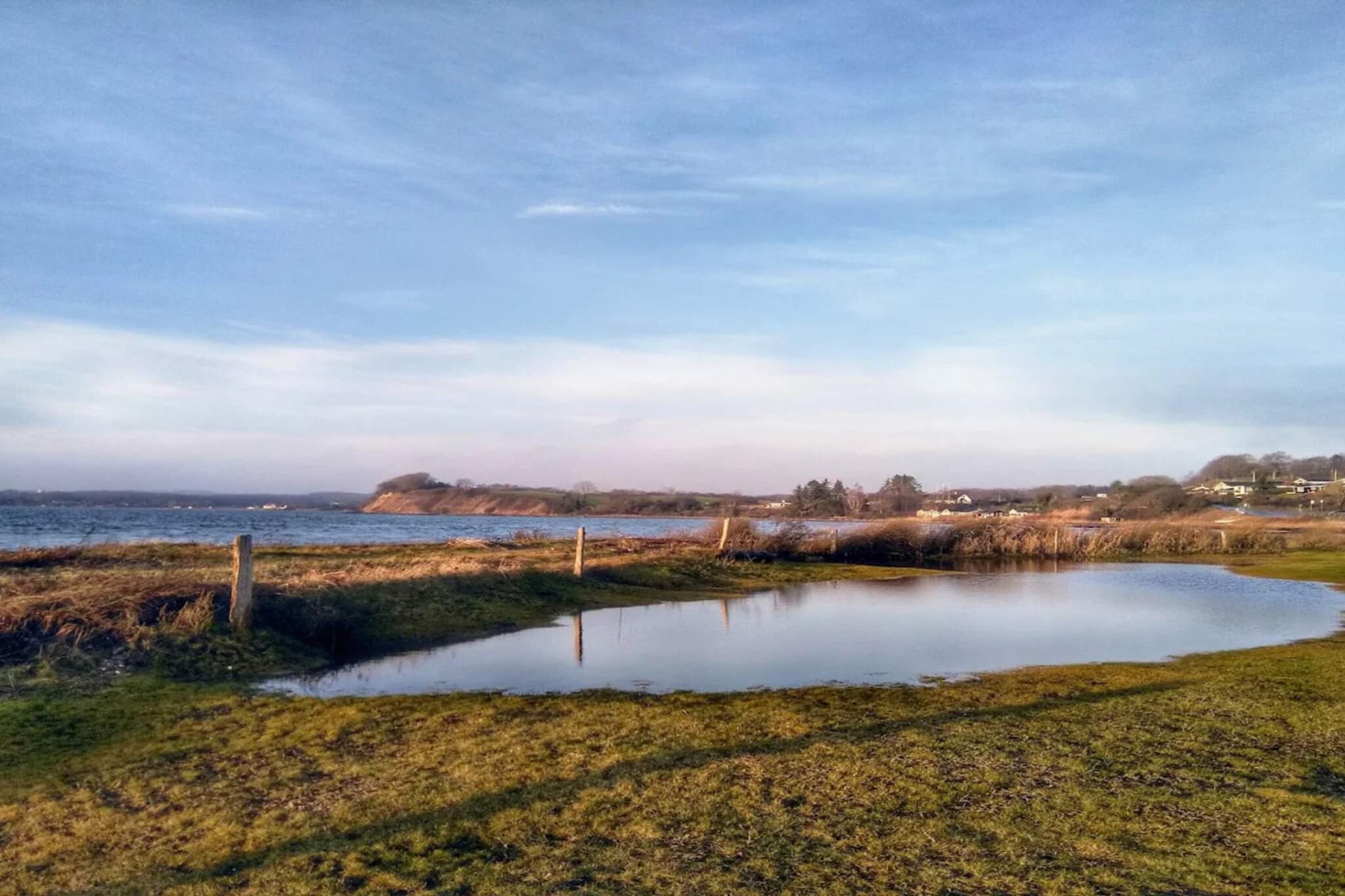 4 Sterne Ferienhaus in Rønde-By Traum-Wasserblick