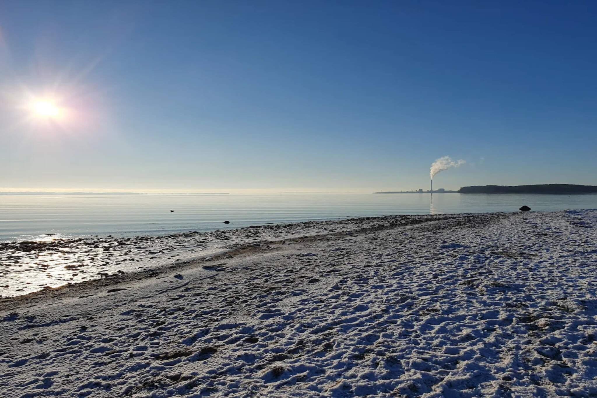 4 Sterne Ferienhaus in Rønde-By Traum-Wasserblick
