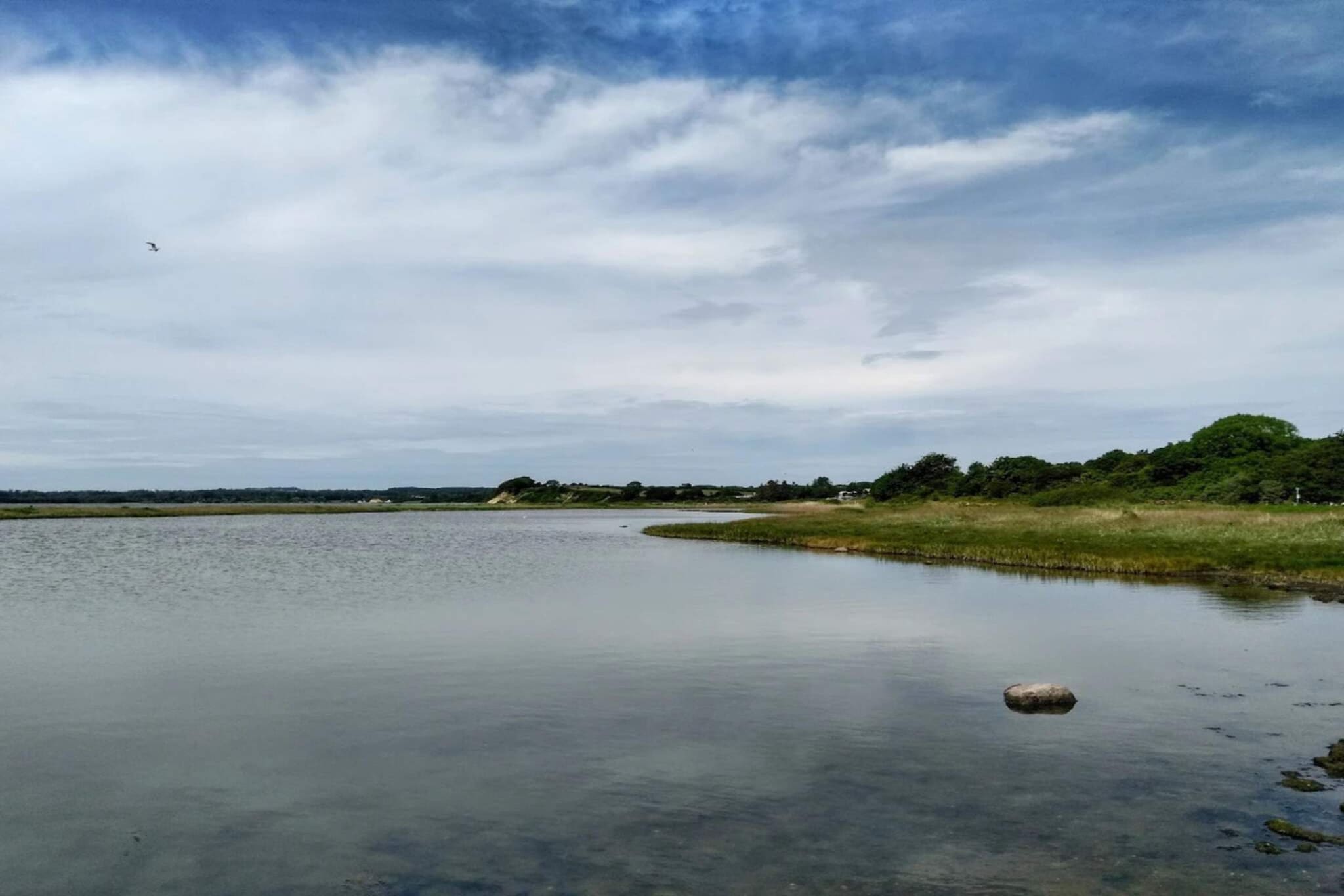 4 Sterne Ferienhaus in Rønde-By Traum-Wasserblick