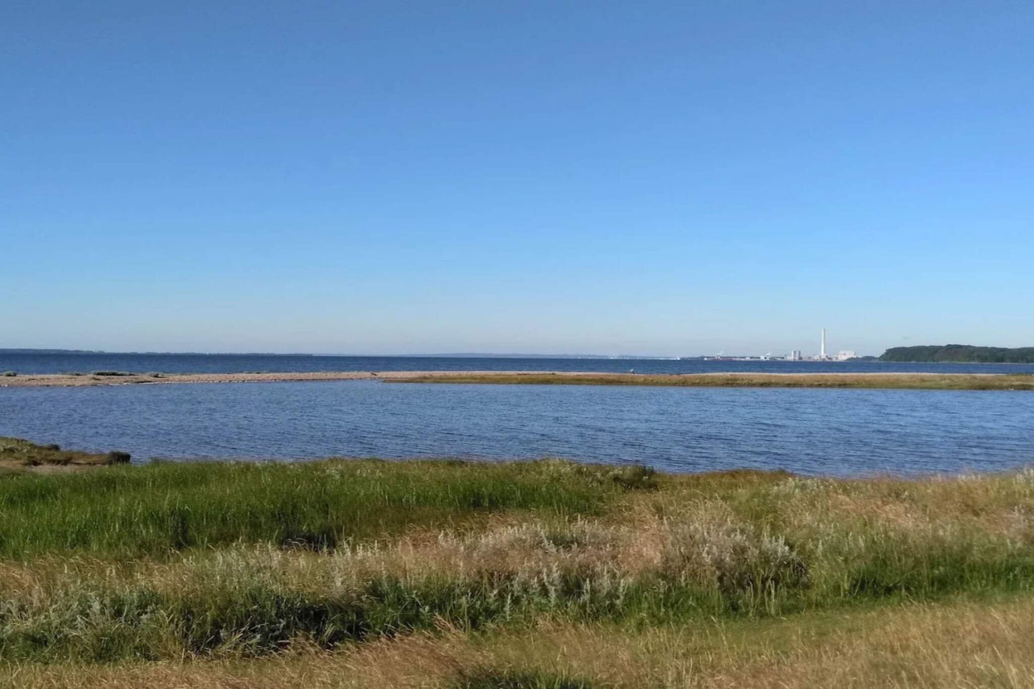4 Sterne Ferienhaus in Rønde-By Traum-Wasserblick