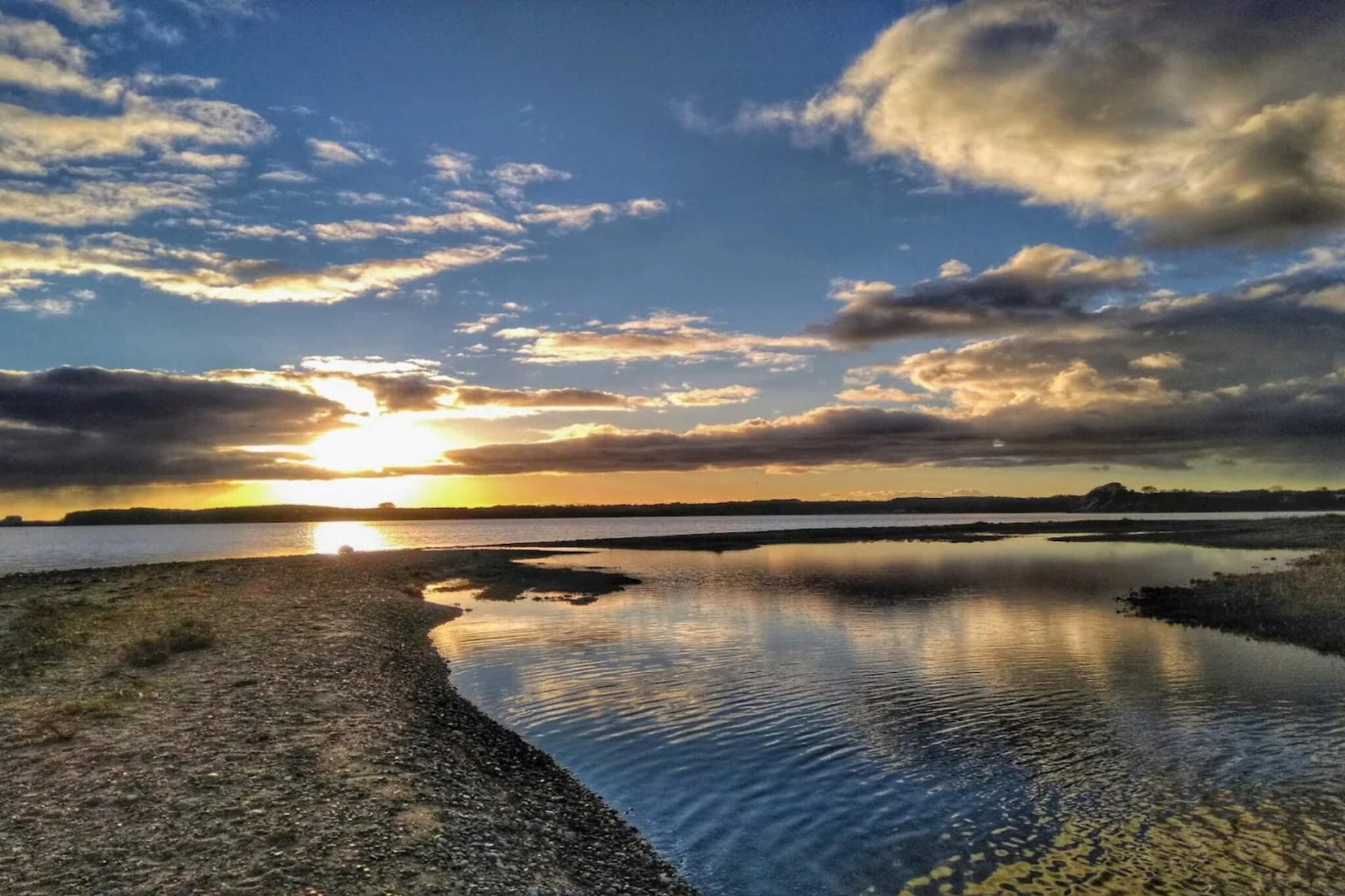 4 Sterne Ferienhaus in Rønde-By Traum-Wasserblick