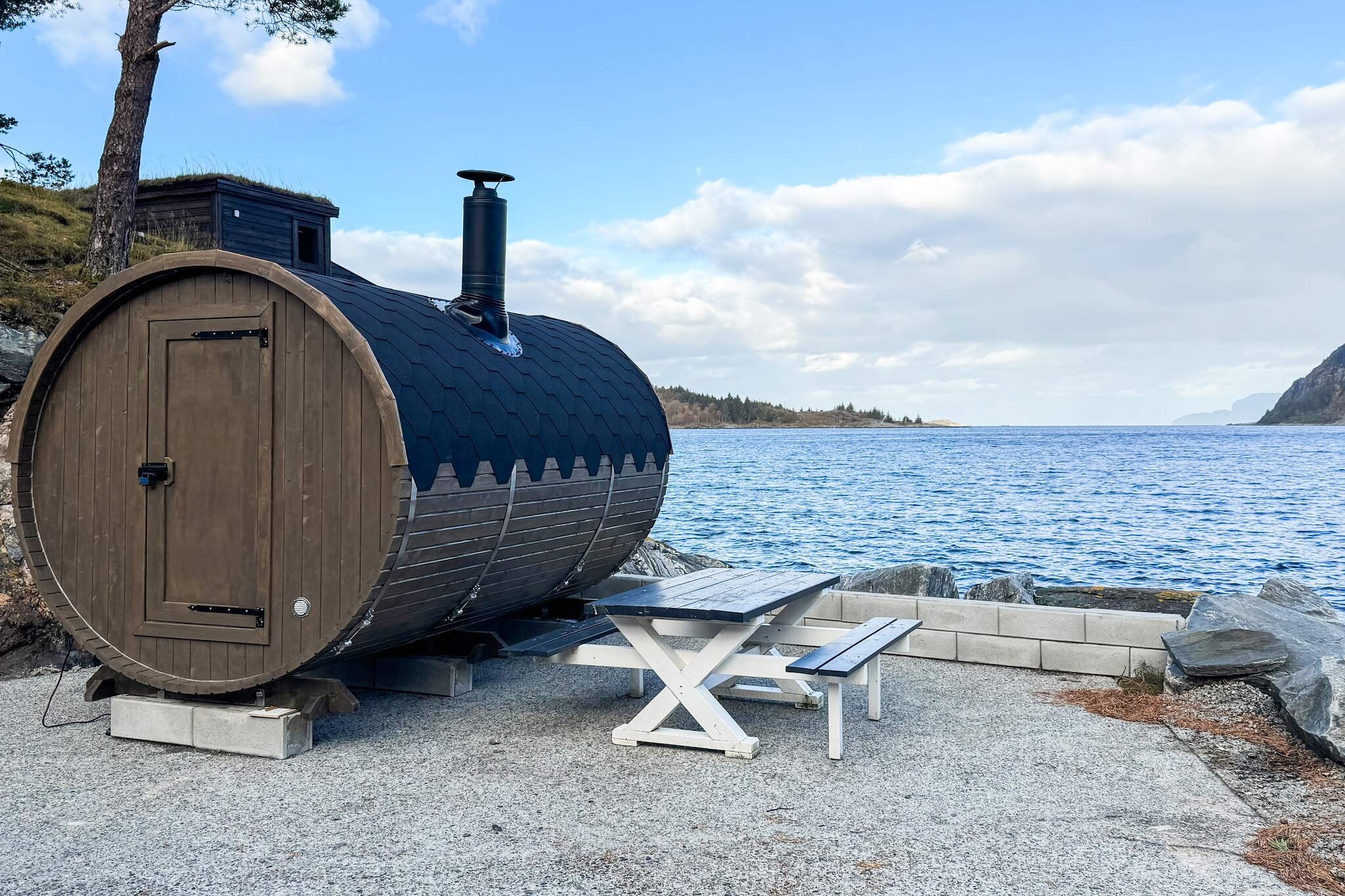 Maison de vacances pour 3 a Flatraket-By Traum - Sauna