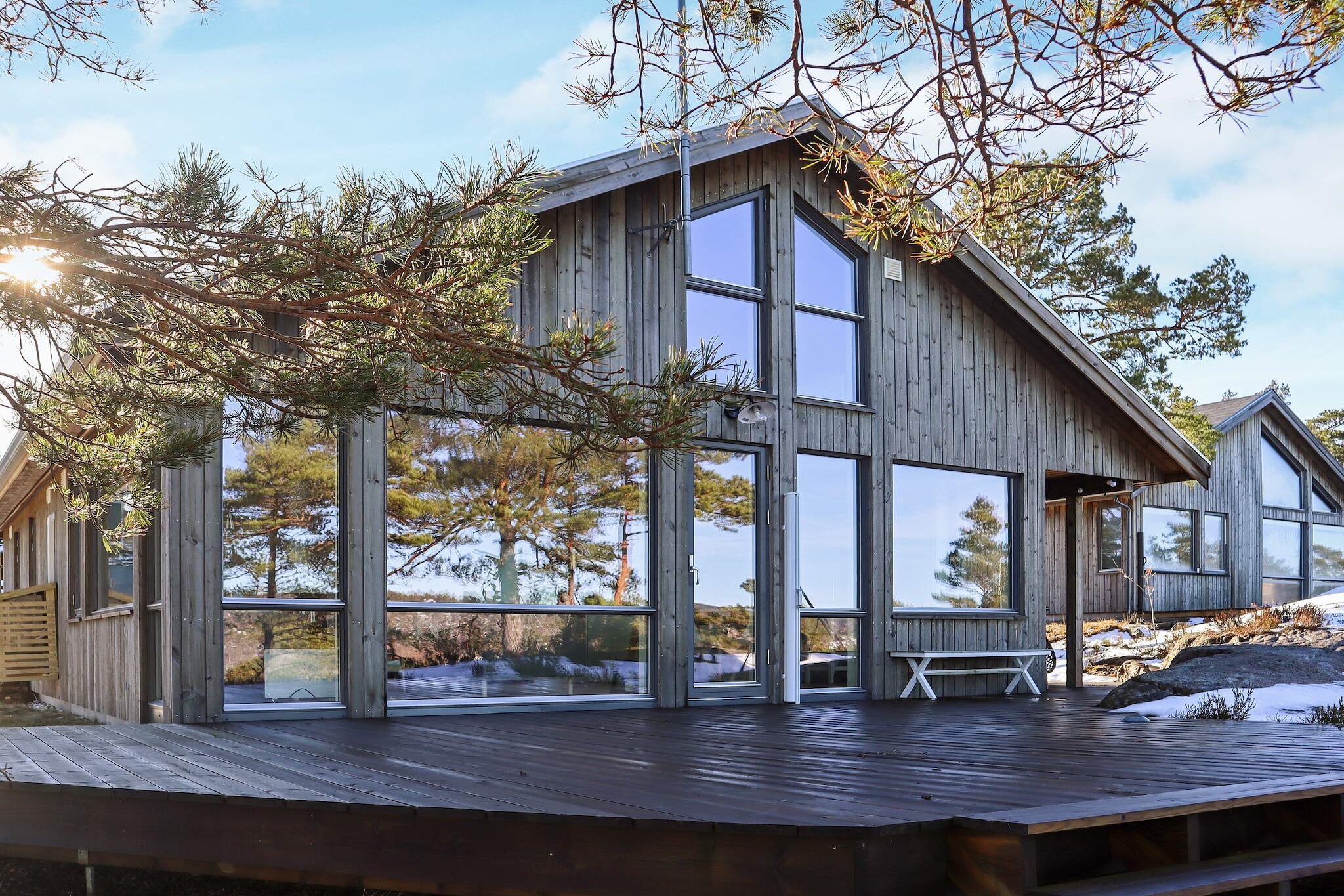 Maison de vacances pour 8 a Risør-By Traum - Extérieur