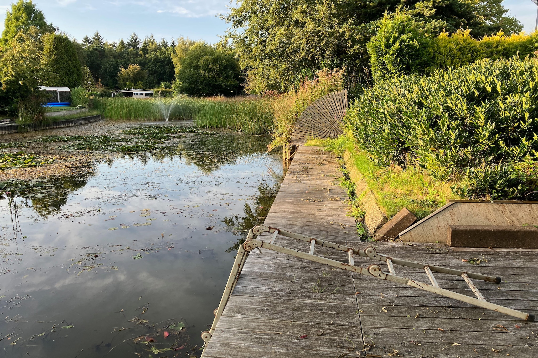 Knus chalet In een rustige omgeving met vijver - Gebieden zomer 1km
