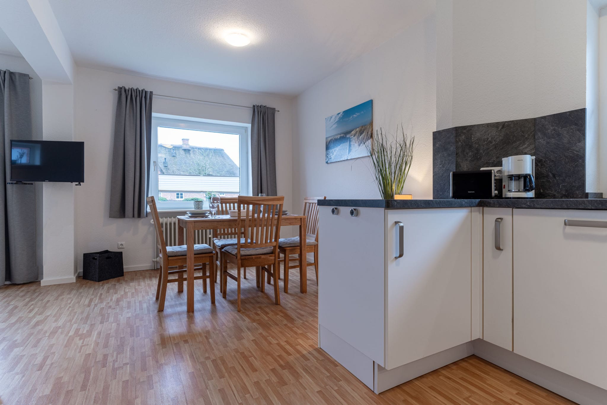 Strand-Grasnelke-Eetkamer