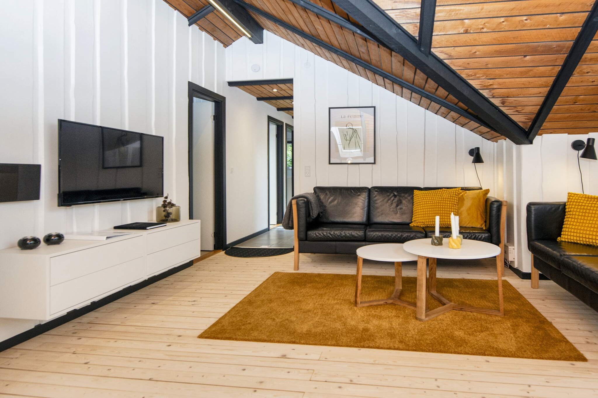 Completely renovated cottage on a good plot with screening trees and bushes in Arrild. This fantastic cottage, which can accommodate 5 people in 3 bedrooms, is furnished with a well-equipped kitchen, which is open to the living room with dining area, where there is also a wood-burning stove. From the living room there is access to a lovely terrace with plenty of space to sit outside and enjoy the warm summer evenings.There is a baby bed too. From the house there are not many meters to shopping, a restaurant and Arrild's well-visited swimming pool, to which there is free access with the house card. Here you will also find bouncy castles and mini golf for the little ones. At the same distance is Arrild Fiskesø, where many guests interested in fishing enjoy spending many hours. Not rented to youth groups.A refundable deposit might be charged closer to your check-in date. The security deposit ensures a smooth stay and covers any additional services or consumption charges.This deposit covers utilities consumed during your stay and any additional services that may be taken.The final amount will be adjusted based on actual meter readings, actual usage of extra services, and any remaining balance will be refunded within 21 days after checkout.This deposit simply acts as a prepayment for charges that  you would anyways pay for, ensuring a seamless stay and check-out experience.