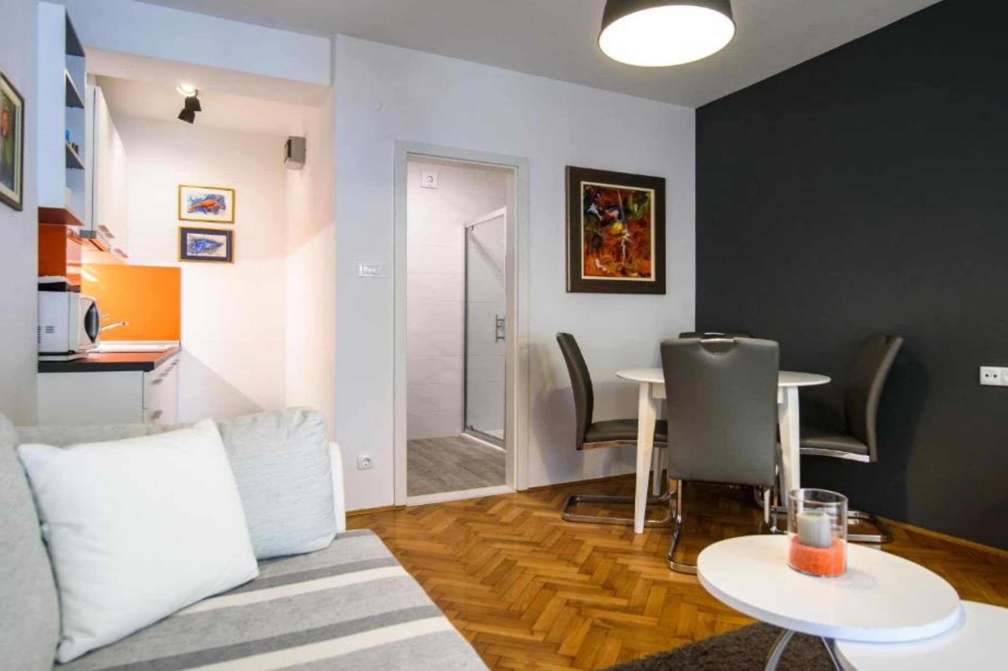 Apartments Luce & Toma - One bedroom Apartment (Luce)-Living room