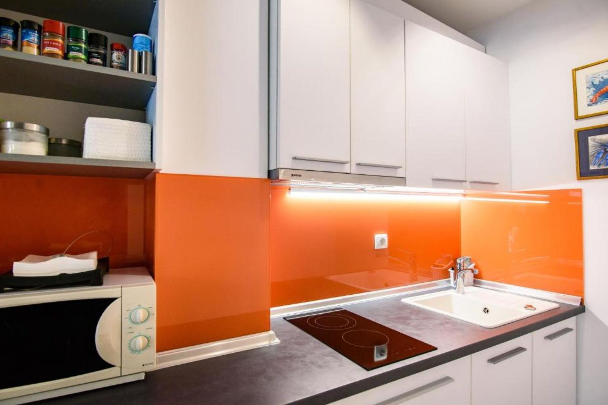 Apartments Luce & Toma - One bedroom Apartment (Luce)-Kitchen