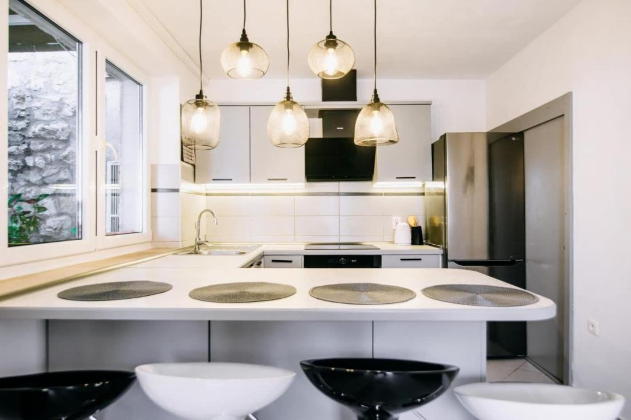 Apartments Luce & Toma - One Bedroom Apartment with Terrace (Toma)-Kitchen