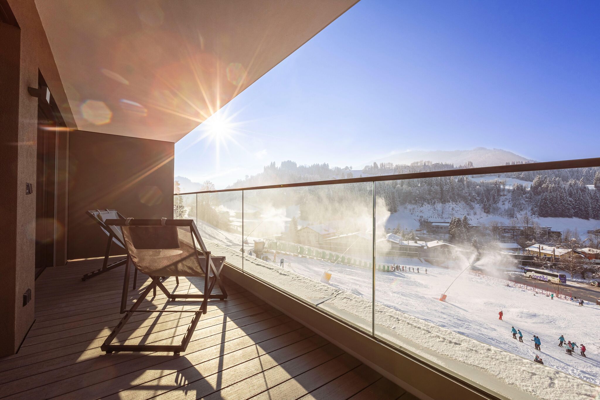 Holiday apartment next to the ski slope