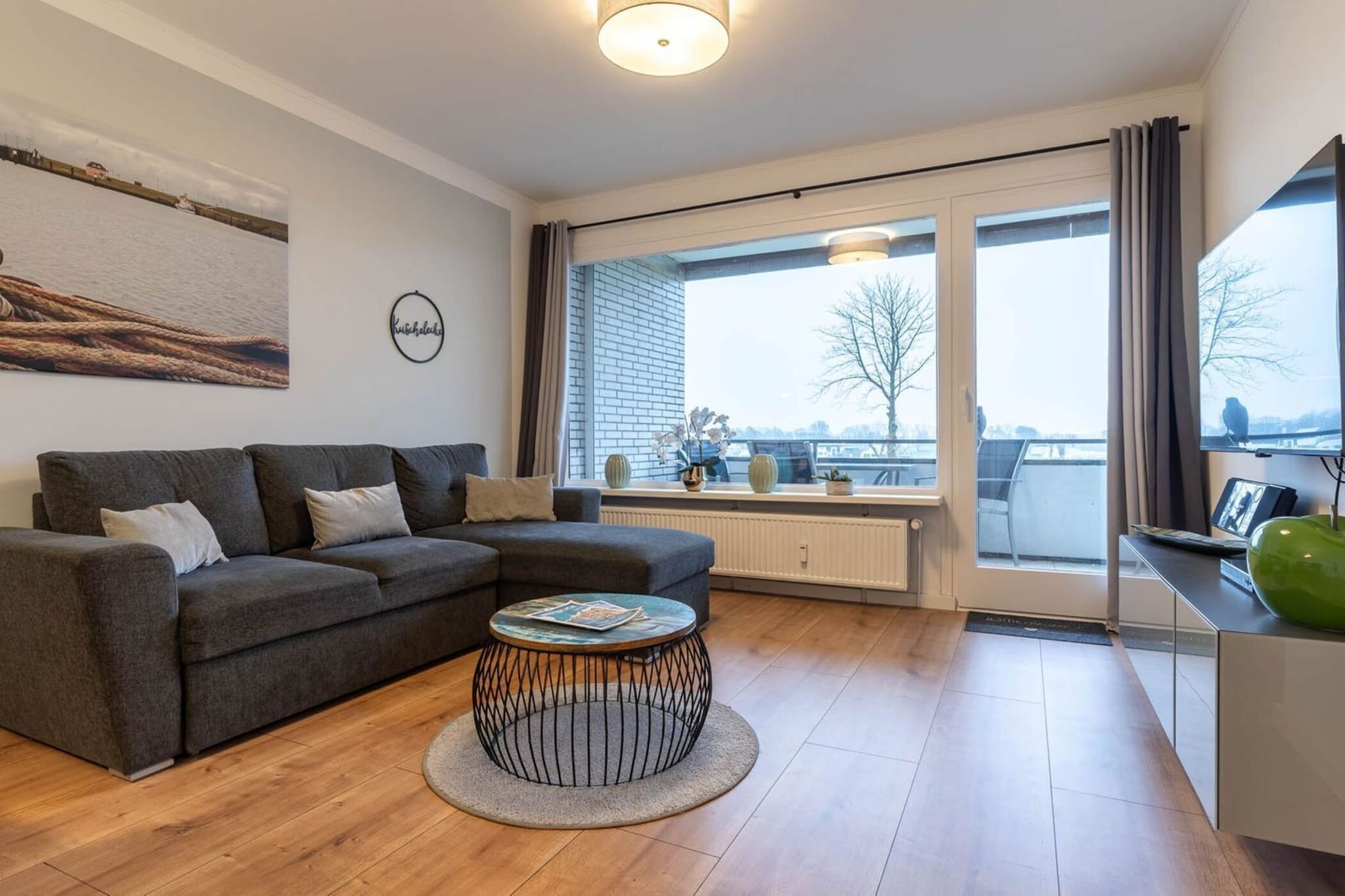 Ferienwohnung mit Balkon in Westerdeichstrich