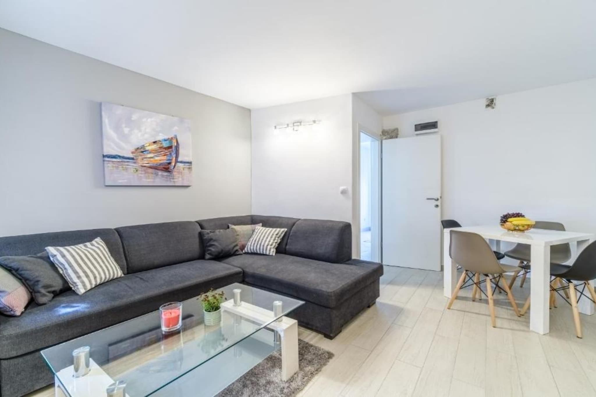Centar Split Manuš - Two bedroom Apartment-Woonkamer