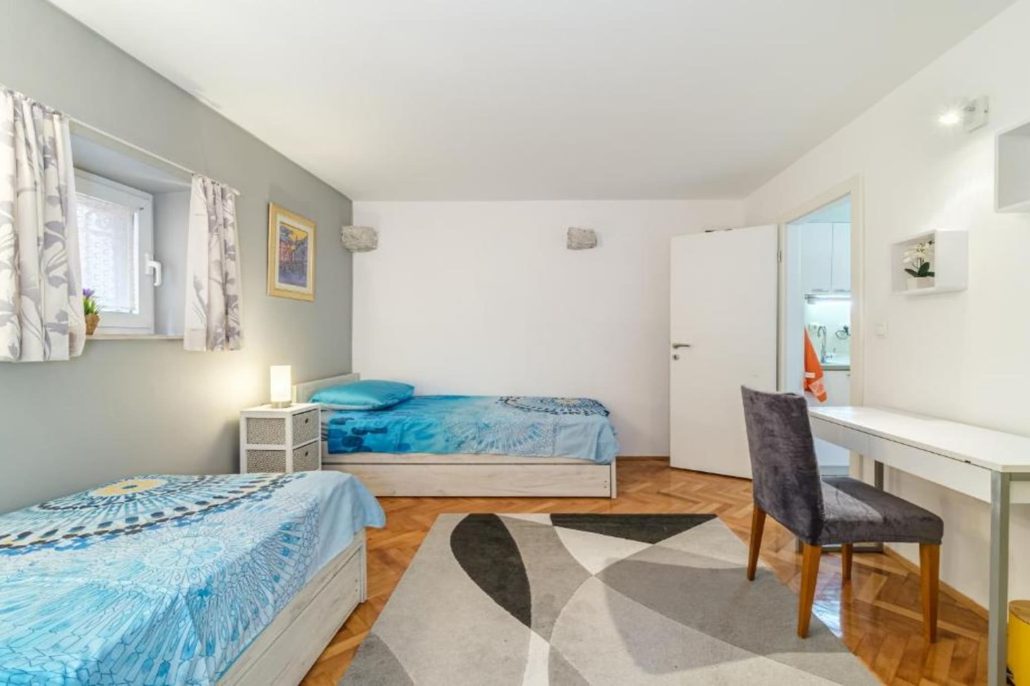 Centar Split Manuš - Two bedroom Apartment-Slaapkamer