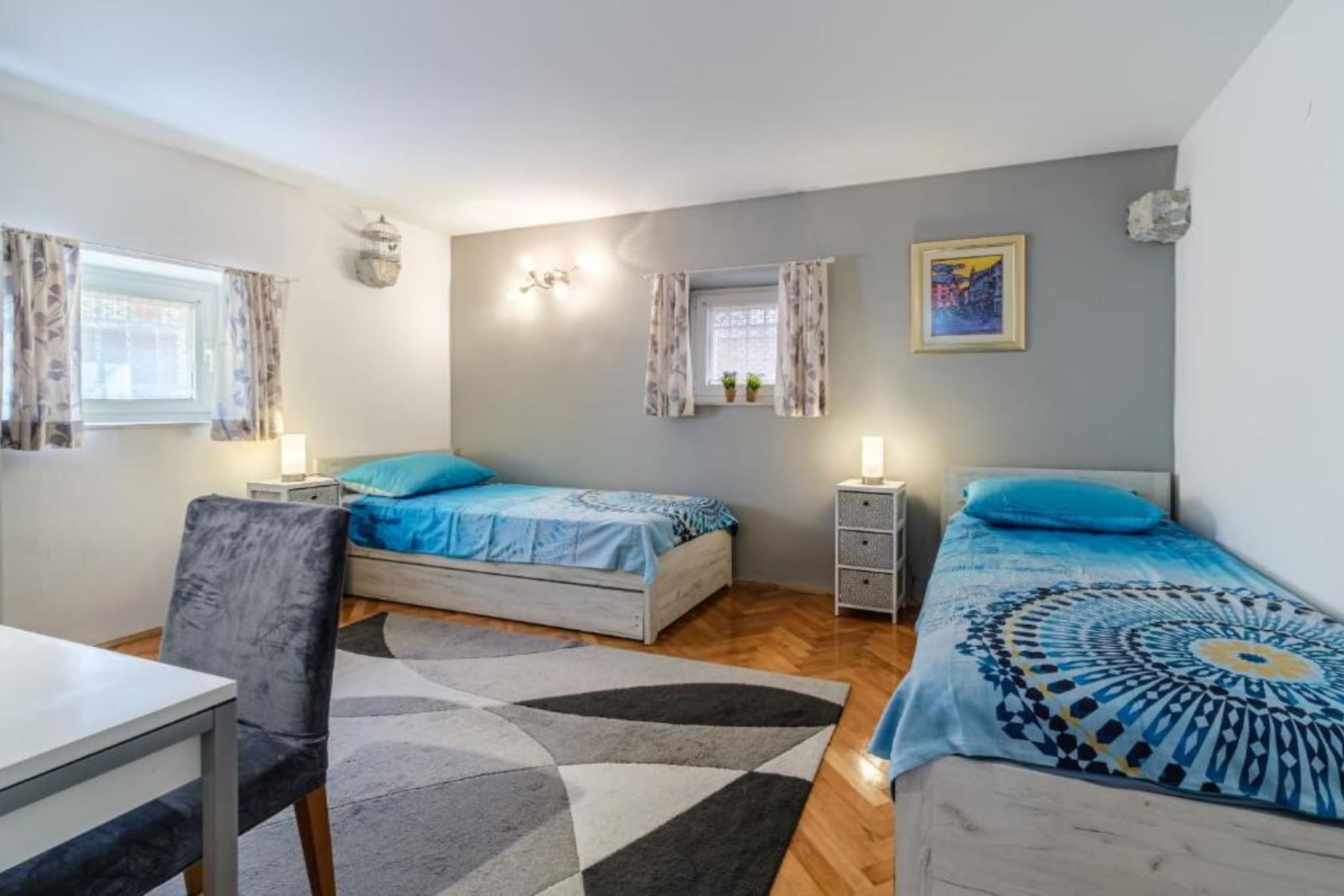 Centar Split Manuš - Two bedroom Apartment-Slaapkamer