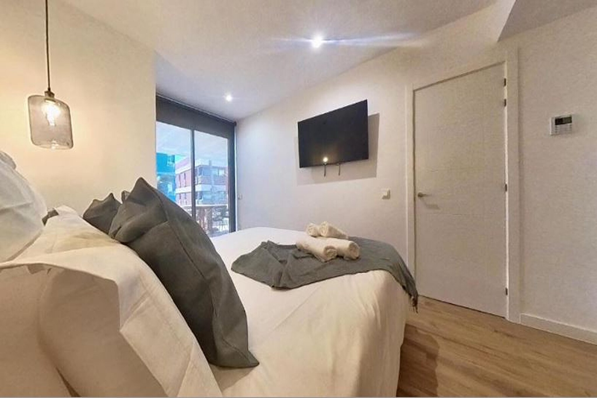 Orange Apartment in Puerto Rosario with terrace