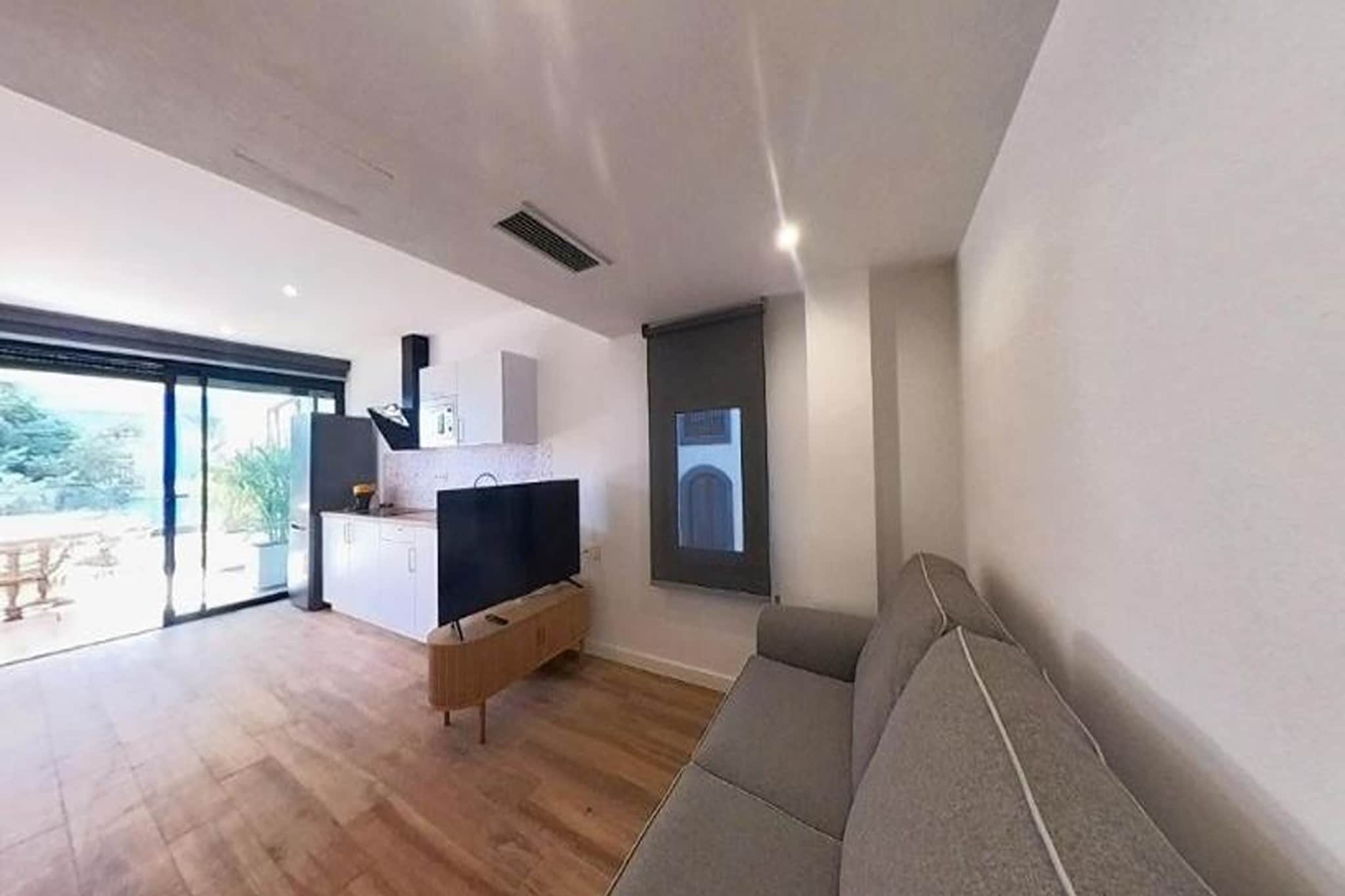 Orange Apartment in Puerto Rosario with terrace