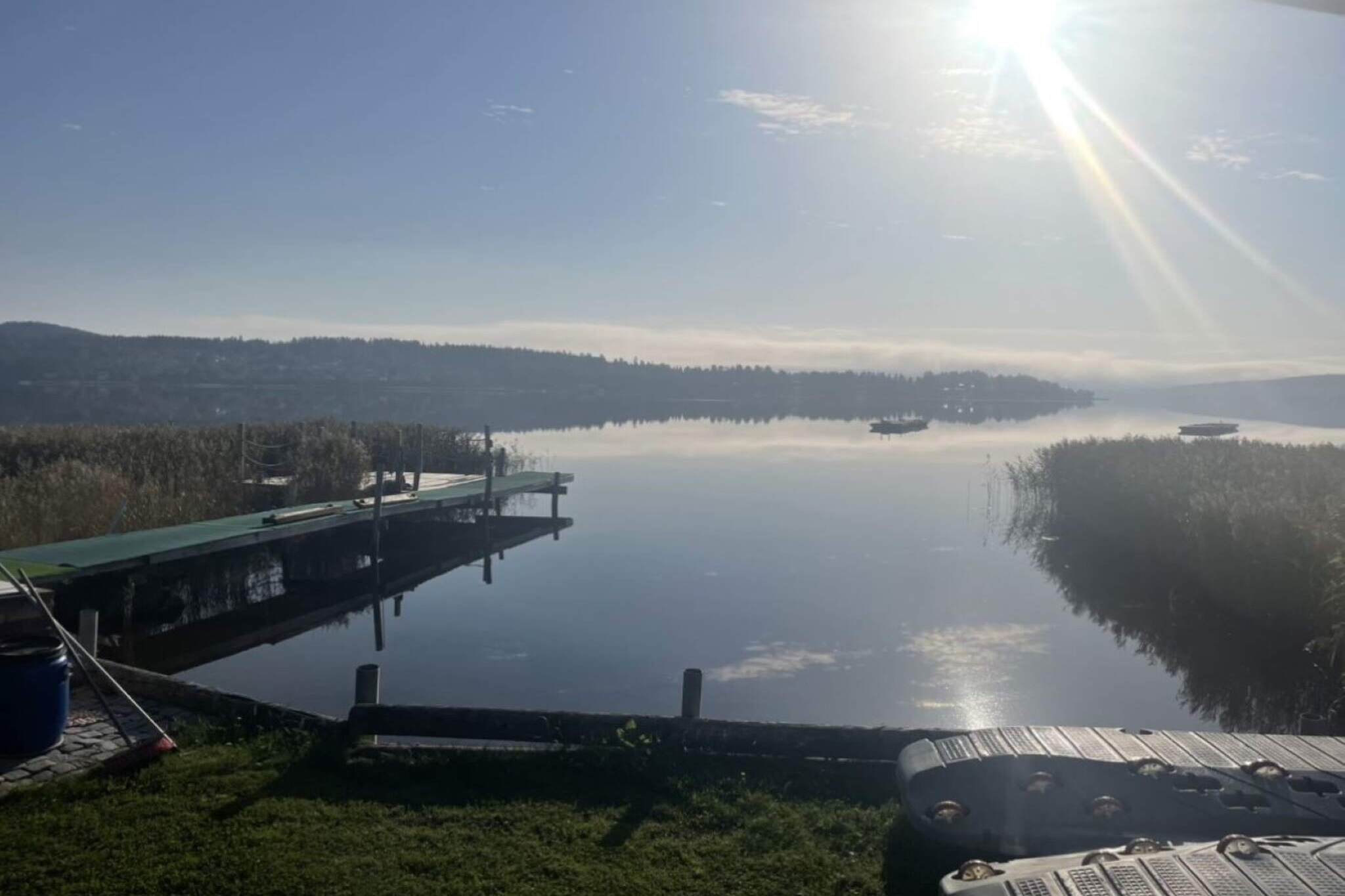 Here you live close to the sea and comfortably in a villa on two levels where the sea is visible between the greenery below from the garden or with a nice sea view up on the balcony. The villa is located in a quiet and child-friendly area within cycling distance of Ã–rnskÃ¶ldsvik. Heading down to the sea for a morning swim can beckon on a sunny summer morning. On the first floor you enter the hall where you have a bathroom with shower, a well-equipped kitchen with a dining area and a large living room with windows facing the sea side and also the exit to the terrace where you have an awning over one part and a glazed conservatory if the evening is a bit chilly. Garden furniture and barbecue for cozy evenings are available. There are three bedrooms, one of which is equipped with a sofa bed that becomes a comfortable bed at night and the other two rooms each have a single bed. On the lower level there is also access to a washing machine which is located in the laundry room behind the kitchen. Upstairs you have another large living room with access to a balcony with a lovely sea view. There is a large bedroom with a double bed and another bathroom with a shower. You can easily park your car on the driveway in front of the house. Outside there is good space for outdoor activities, the garden is surrounded by a hedge but it is not closed with any gates. There is much to discover around the High Coast. Make a detour to Skagsudde and Skeppsmalen, there are nice hiking trails and small bathing bays. In summer there is a well-visited restaurant and you can also pay a visit to the surstrÃ¶mming museum.