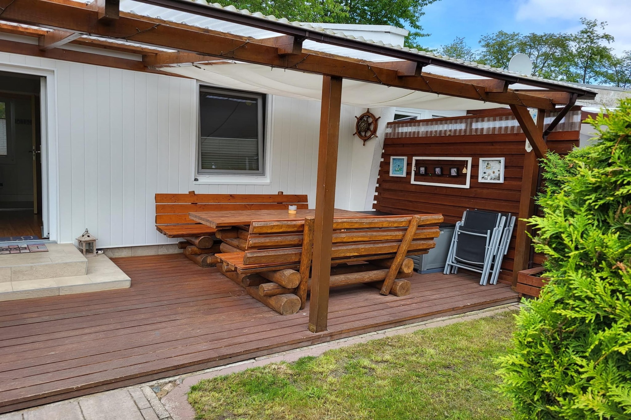 Bungalow nur wenige Schritte vom Meer entfernt