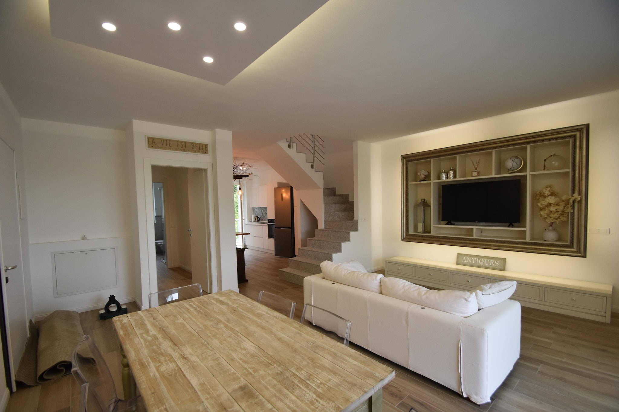 An optional utilities and service fee of EUR 250,00 will be charged before your arrival. Details are given below.<br> Spacious Family Retreat
This inviting holiday home in Ghevio (Meina) comfortably accommodates six guests across three double bedrooms. Situated just 4â€¯km from Meina's town center and 800â€¯m from Ghevio, you're perfectly placed to explore the shores of Lake Maggiore (4.8â€¯km away) or wander through nearby villages. Modern Interiors & Comfort
On the ground floor, unwind in the living room with a TV before preparing meals in the open kitchen, equipped with an induction hob, oven, dishwasher, fridge, toaster, electric kettle, and espresso machine. A cozy doubleâ€‘bed room and a full bathroom with a shower complete this level. Upstairs, two additional double bedrooms ensure restful nights, and central heating guarantees yearâ€‘round comfort. Outdoor Relaxation & Convenience
Step outside to a private terrace furnished for al fresco dining and relaxation. Ample parking makes arrival stressâ€‘free. Whether you're sunbathing in the garden, exploring Meina's lakeside charm, or visiting Ghevio's cafÃ©s and shops, this home offers the perfect blend of convenience, comfort, and countryside serenity. <br><b> Optional Utilities & Service Package </b><br><b> An optional utilities and service package of EUR 250,00 </b> can be selected prior to your arrival. You will receive a separate communication with the payment link should you wish to include it.<br>This package ensures a seamless stay and conveniently covers services such as final cleaning, utility consumption, service support, and protection against minor damages or incidental costs during your stay.<br>Guests who prefer may manage these services independently, provided the property is returned in good order at check-out.