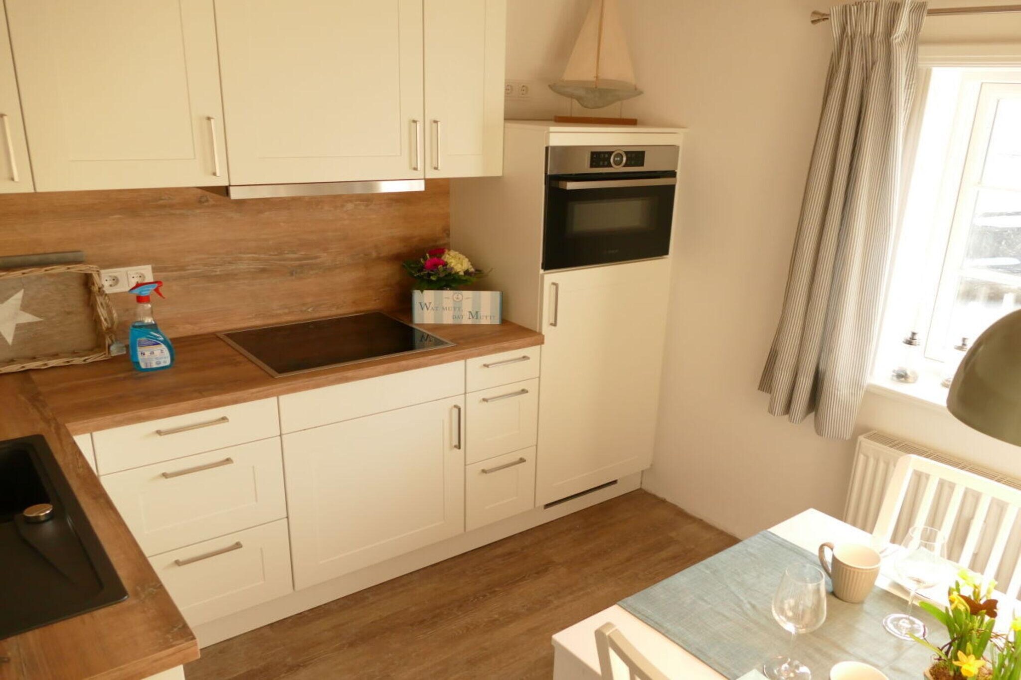 Stylish and modern furnished holiday apartment under thatch, with its own terrace and beach chair.