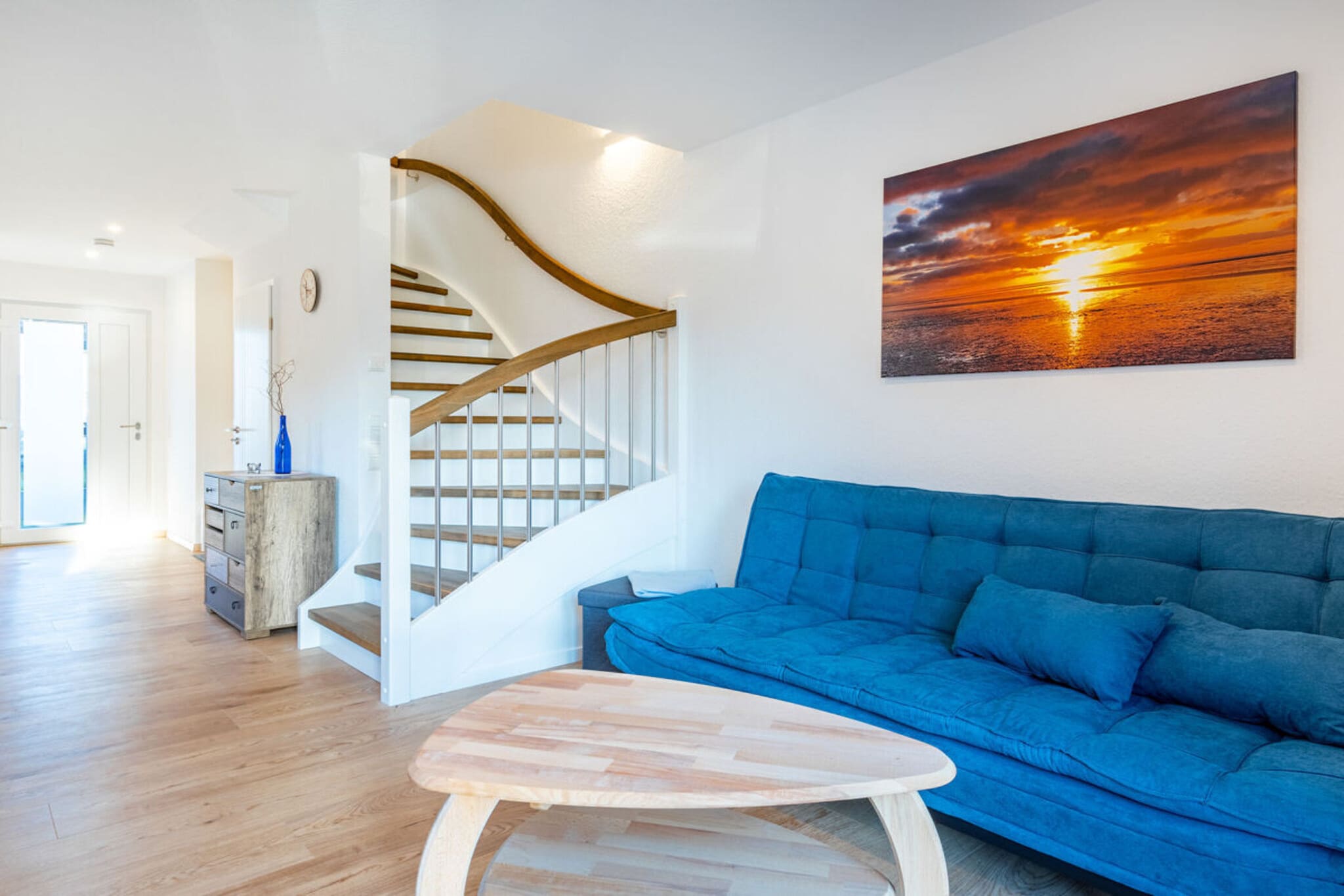 Gezellige, lichte vakantieappartementen Nitschke - FeWo Wurm direct aan het zwemmeer in Aurich-Tannenhausen.