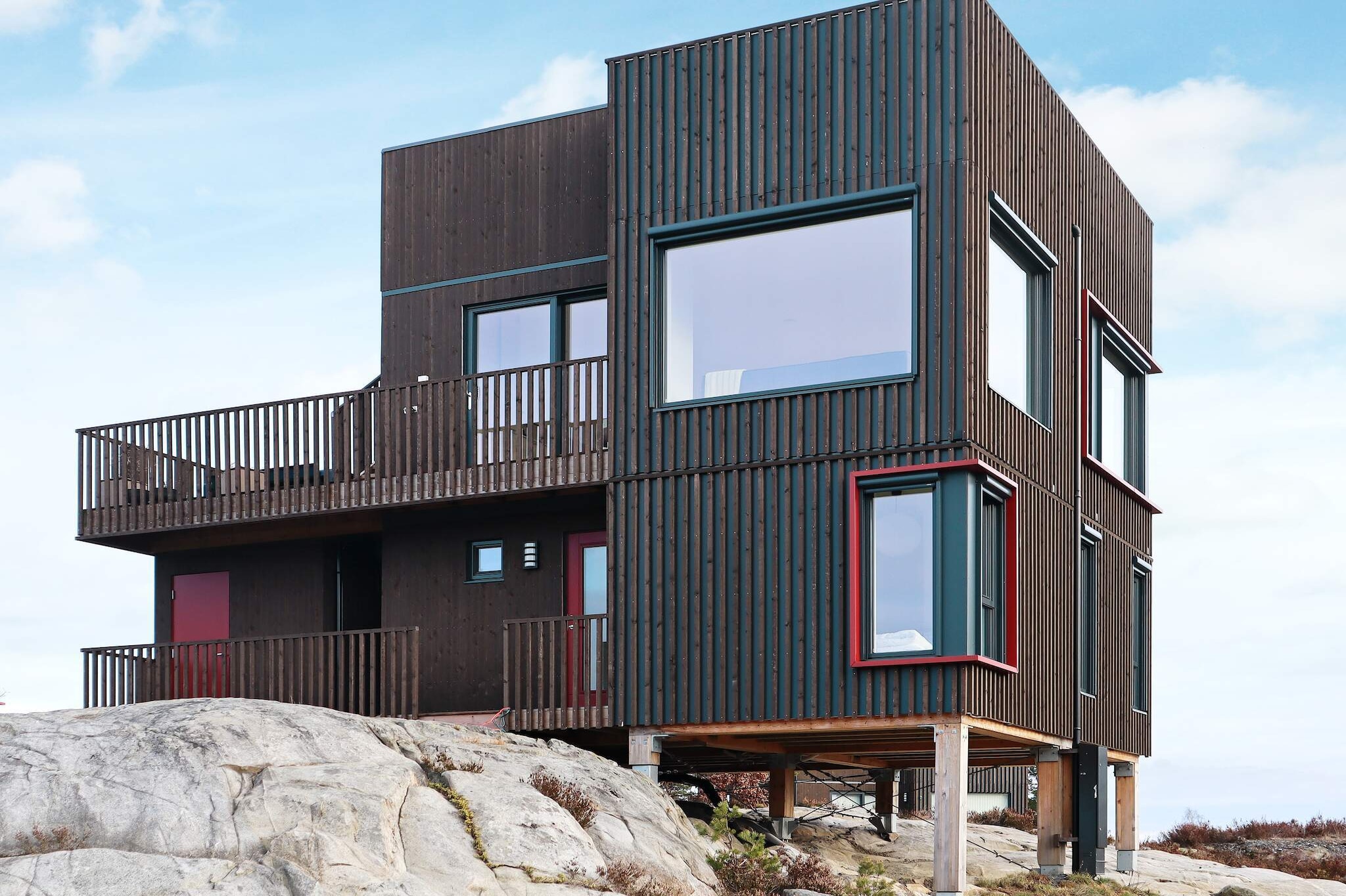 Maison de vacances pour 6 a Søndeled