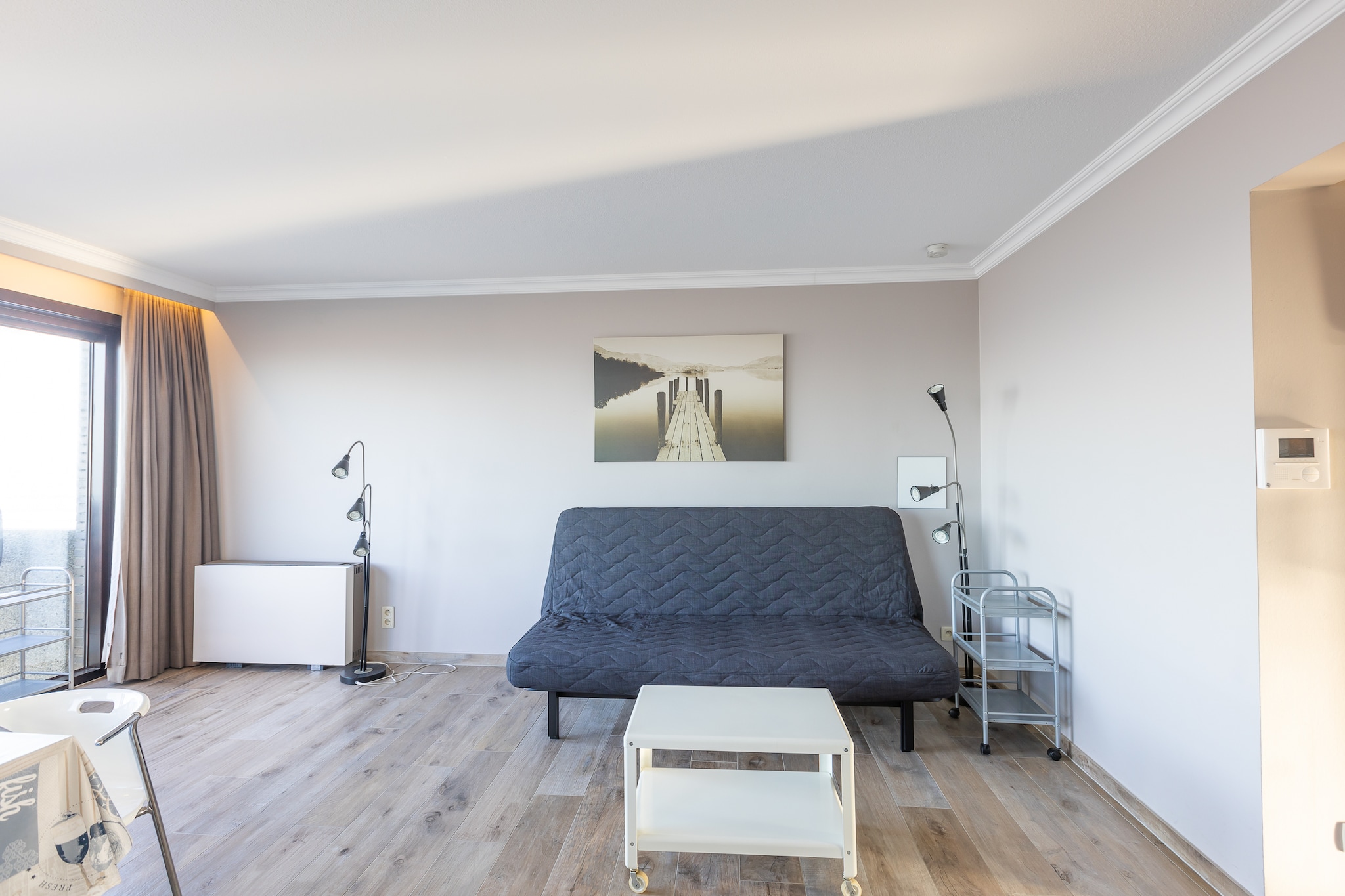 Corner apartment with frontal sea view