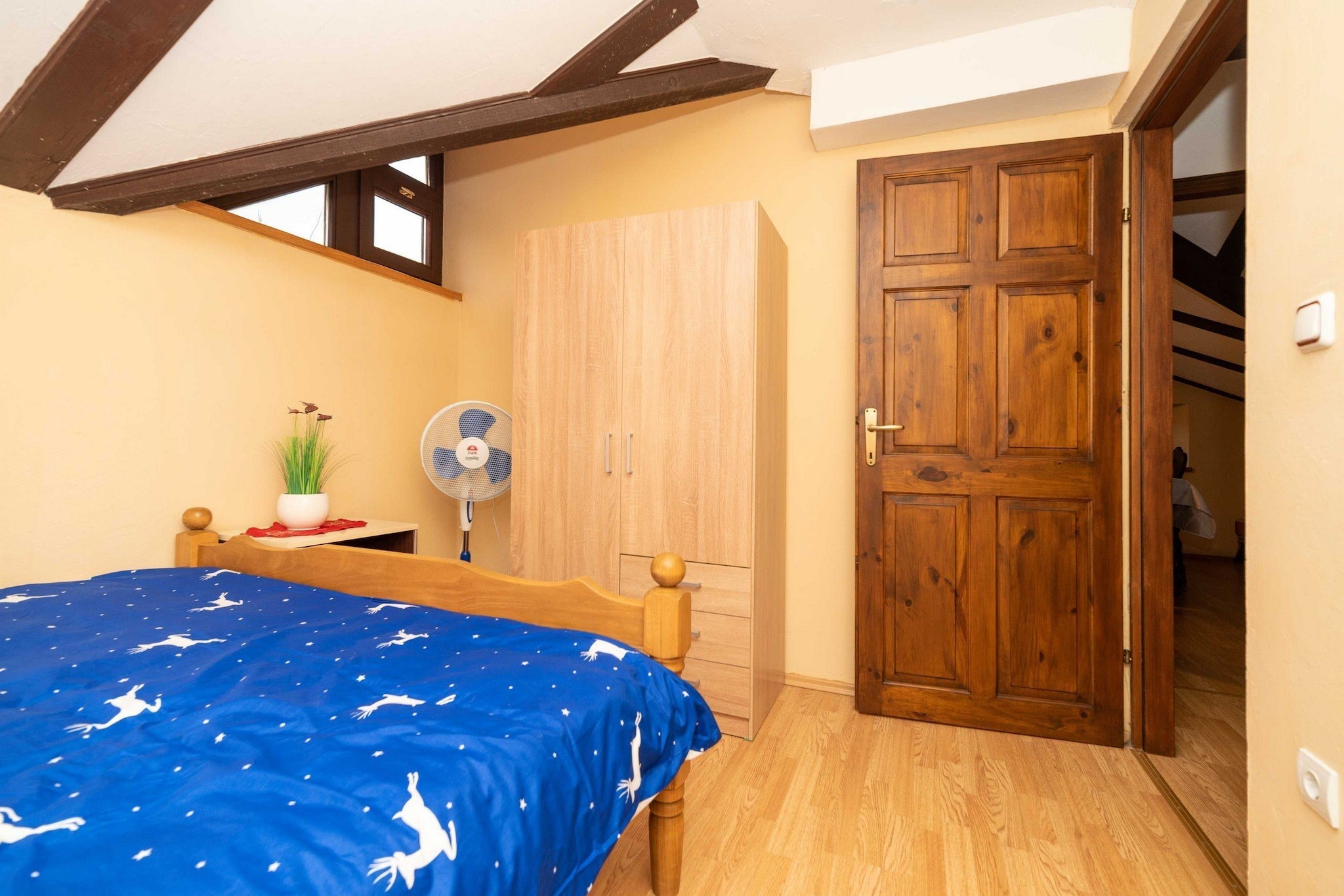 San Vinogradara - One Bedroom Holiday Home with Hot Tube-Slaapkamer