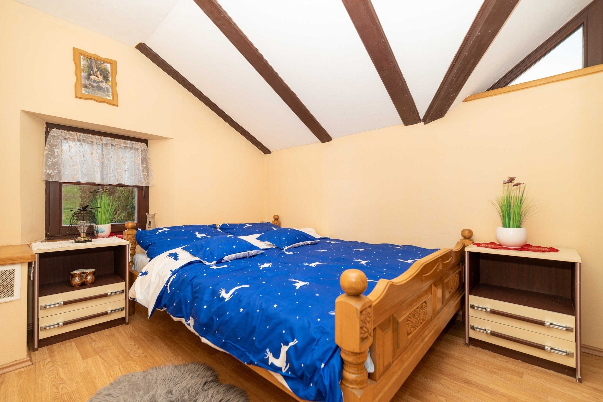 San Vinogradara - One Bedroom Holiday Home with Hot Tube-Slaapkamer