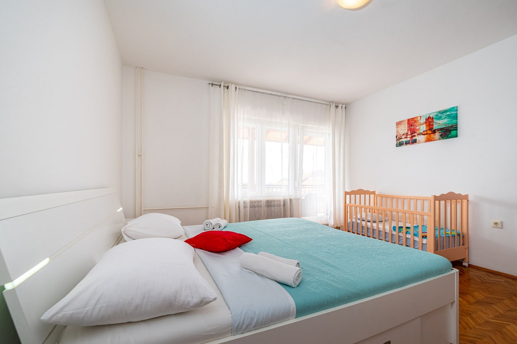 Holiday Home Villa Vesna Lux - Five Bedroom Villa with Swimming Pool-Bedroom