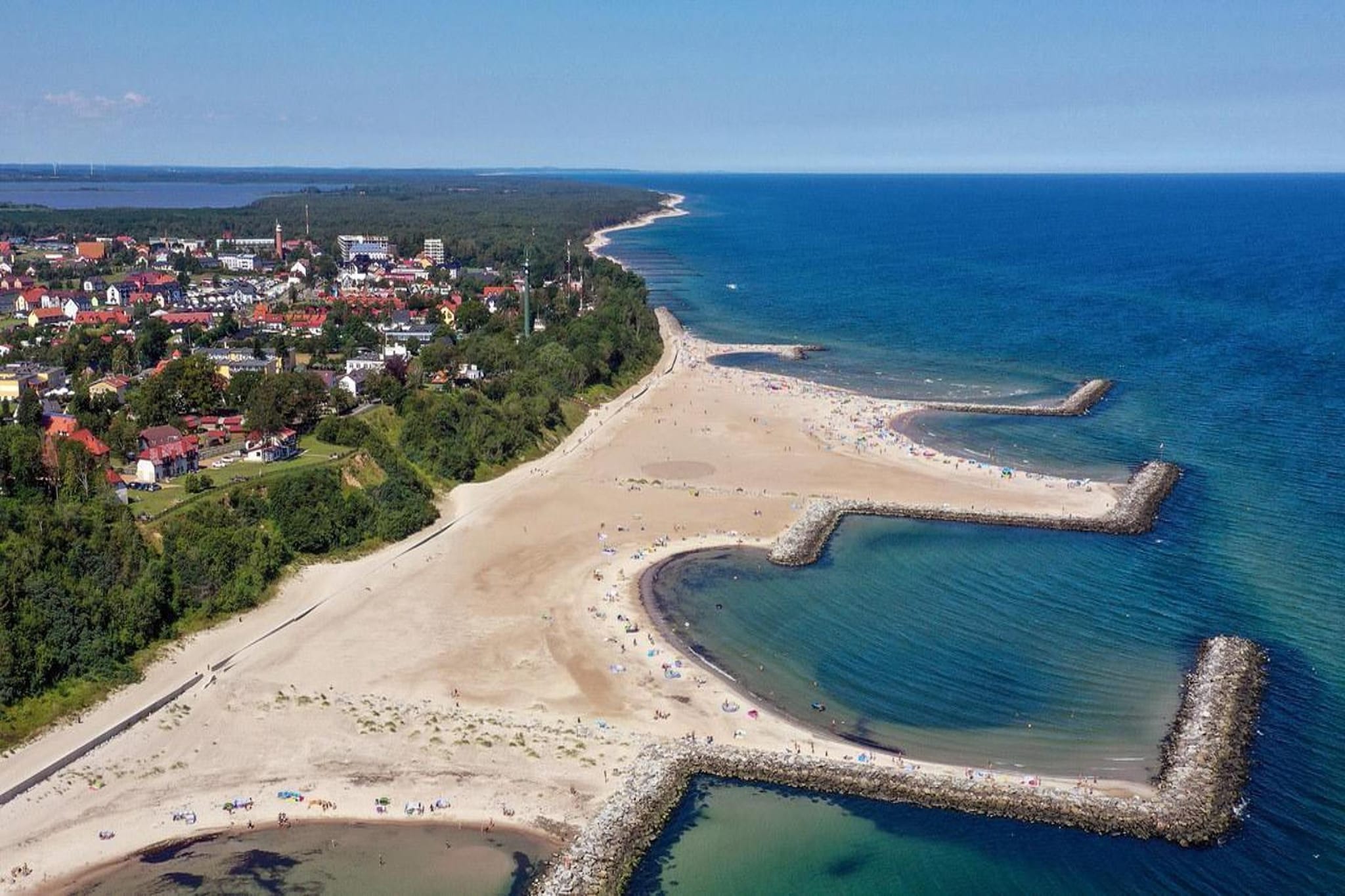 Piętrowe domy wakacyjne dla 4 osób Jarosławiec-Gebieden zomer 5km