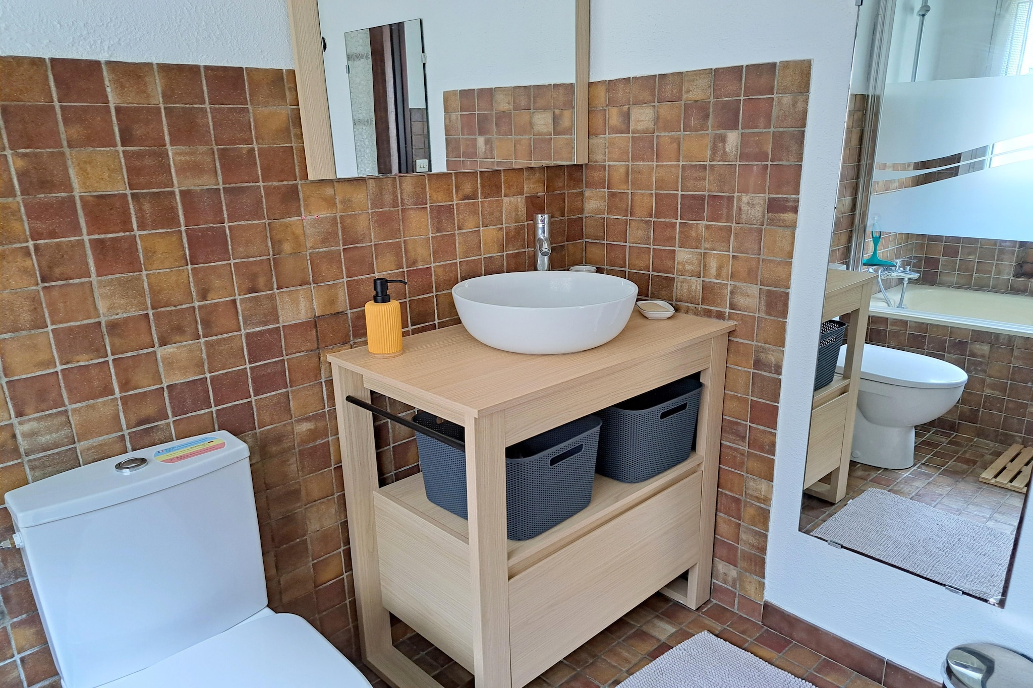 Ferienhaus in unmittelbarer Strandnähe Guisseny-Badkamer