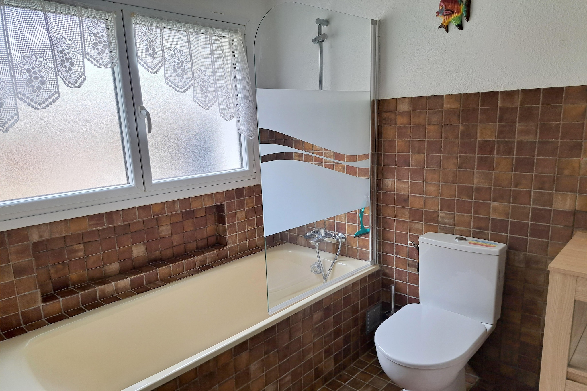 Ferienhaus in unmittelbarer Strandnähe Guisseny-Badkamer
