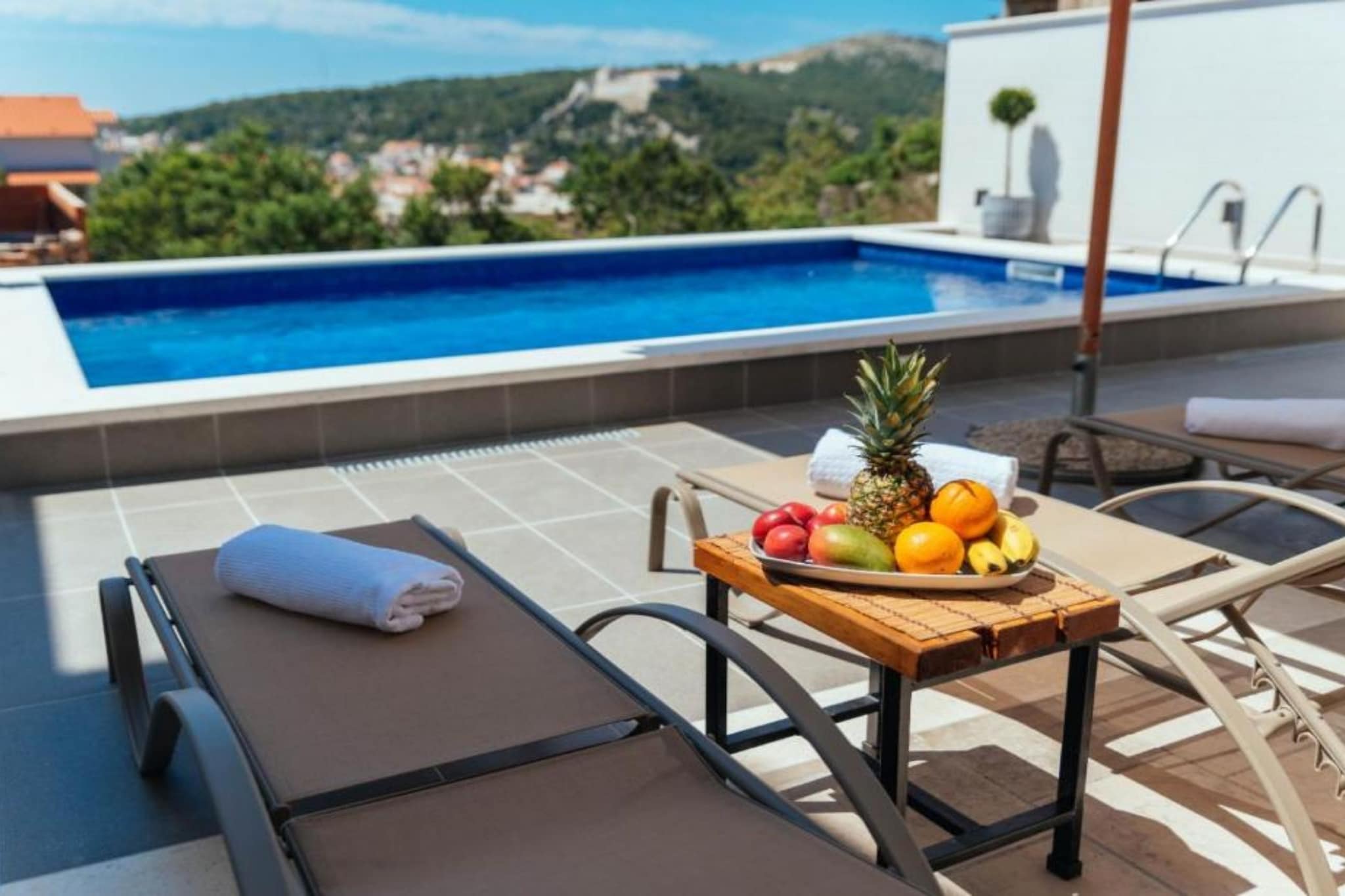 Apartments Trogrlić - Studio with Balcony-Pool