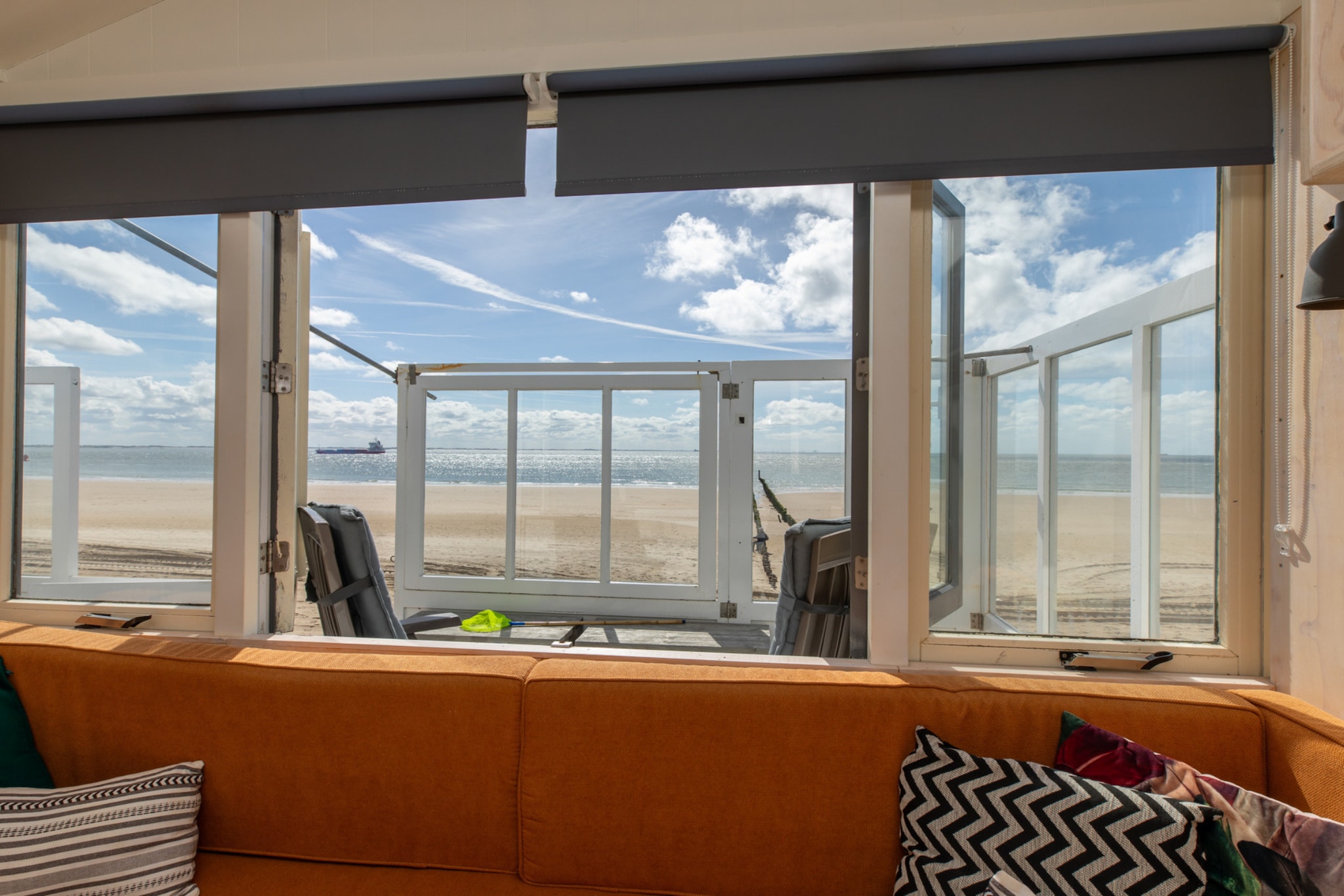 Strand Dishoek 345/346-Aussicht Sommer