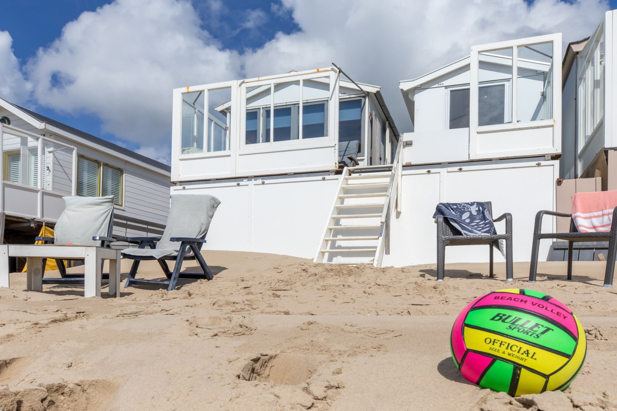 Strand Dishoek 345/346-Garten Sommer