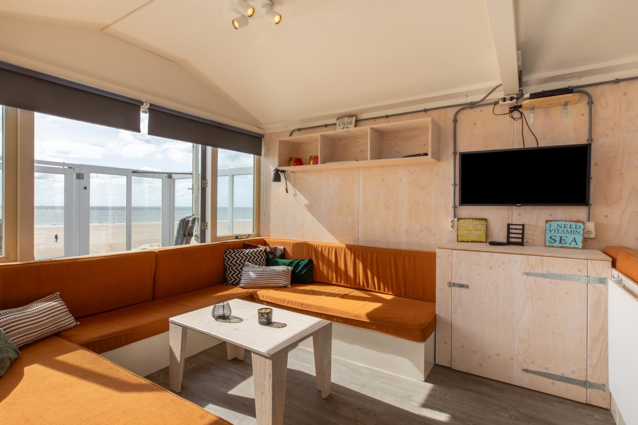 Strand Dishoek 345/346-Wohnzimmer