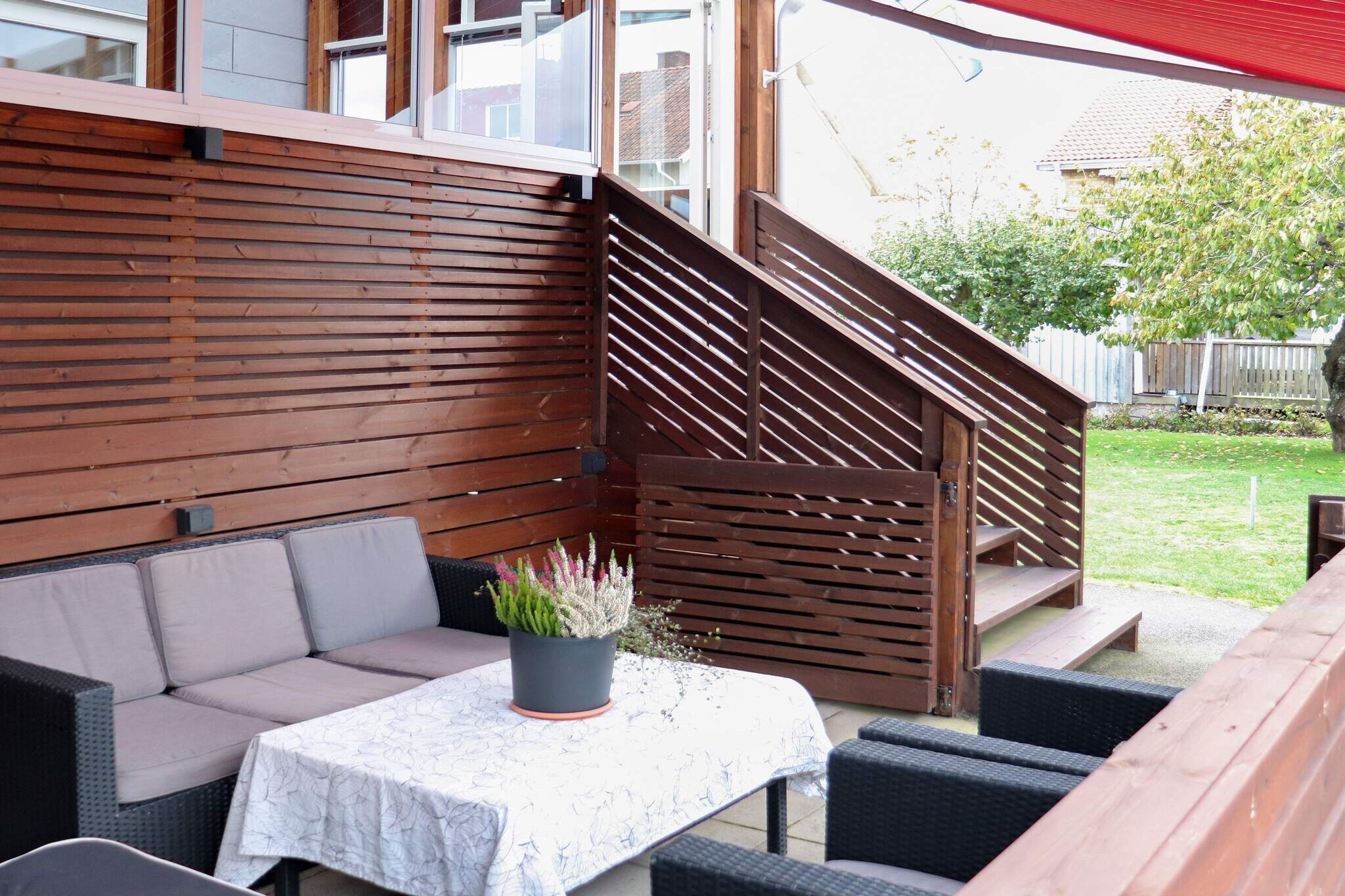 Internet Access DSL, Kitchen(cooker(electric), coffee machine, microwave, fridge-freezer), Living/bed room(double folding bed), bedroom(double bed), bathroom(washbasin, shower, toilet), heating(electric), parking, air to water heatpump