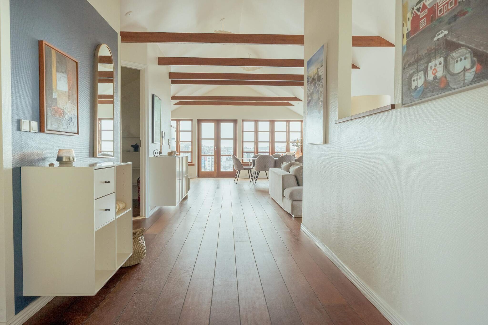 Penthouse nabij het centrum-Binnen