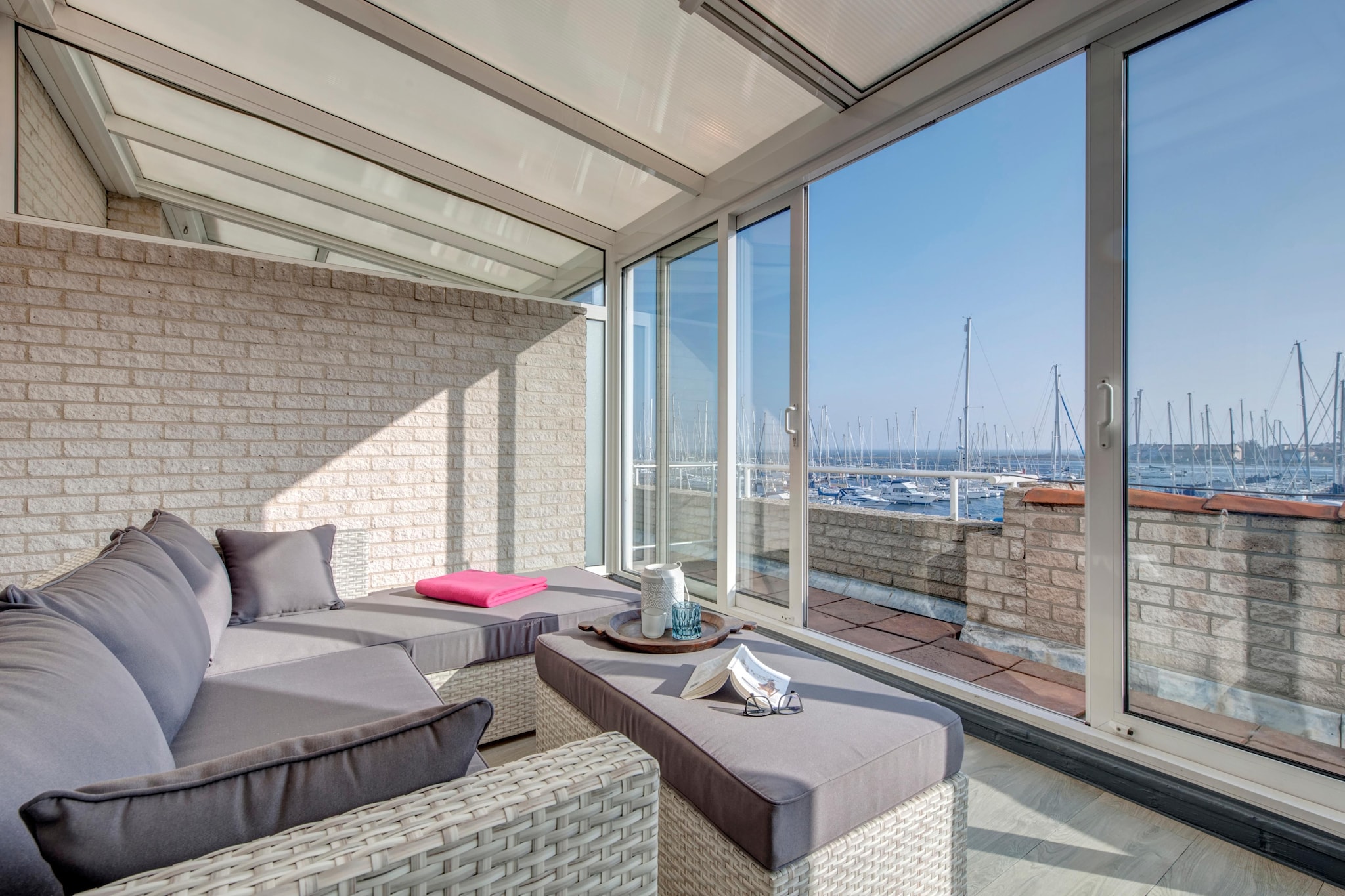 Marina Port Zélande 1-Terrasse/Balkon