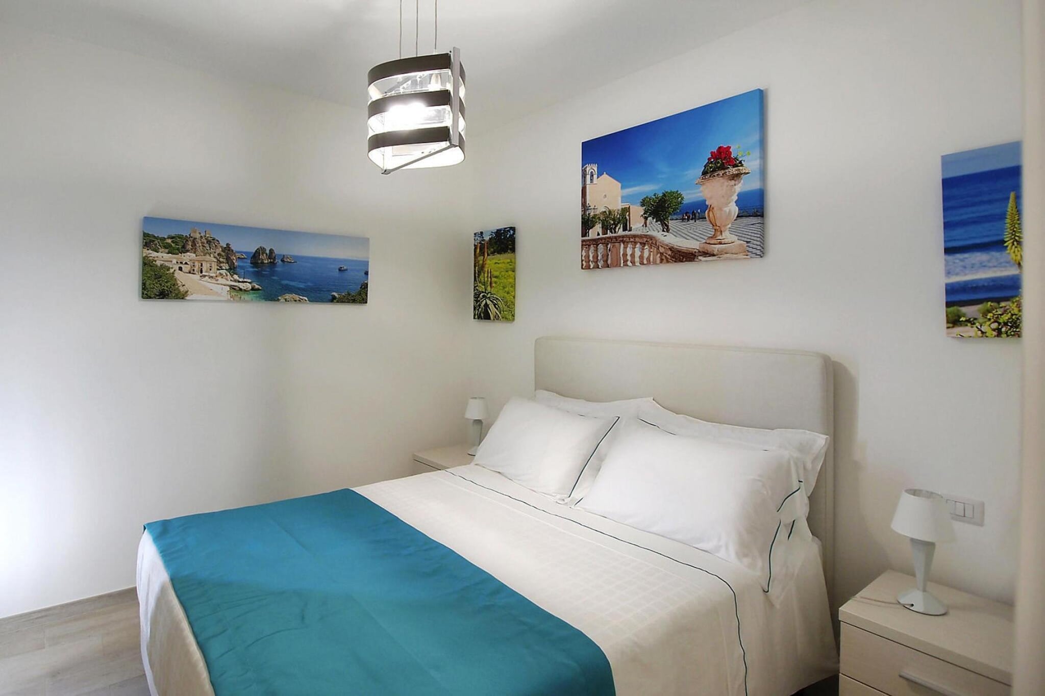 Apartments Taormina-Le Villette Aloe 4 pax-Slaapkamer