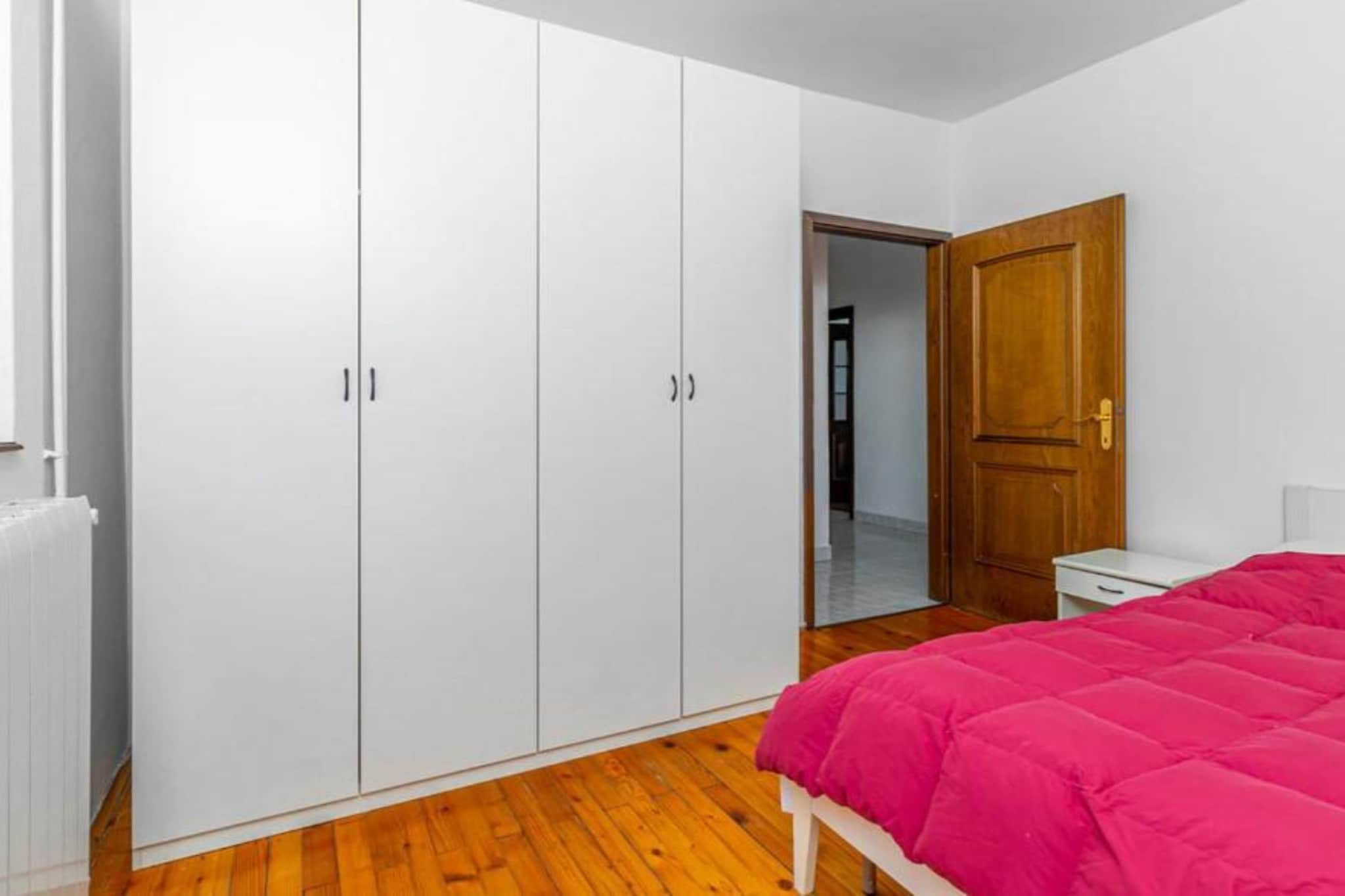 Apartments Panorama - Two Bedroom Apartment with  Terrace and Sea View (1)-Schlafzimmer