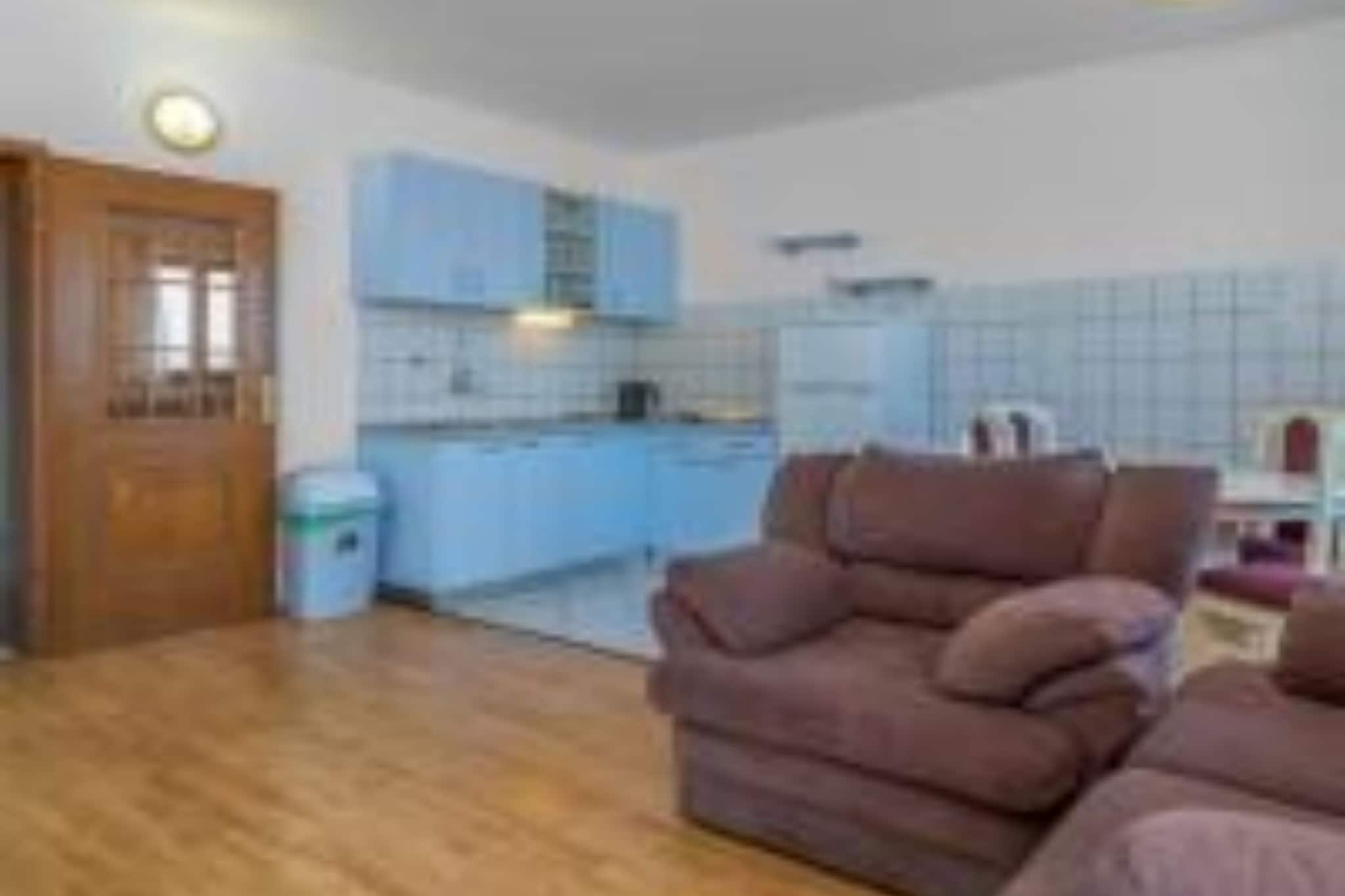 Apartments Panorama - Two Bedroom Apartment with  Terrace and Sea View (1)-Küche
