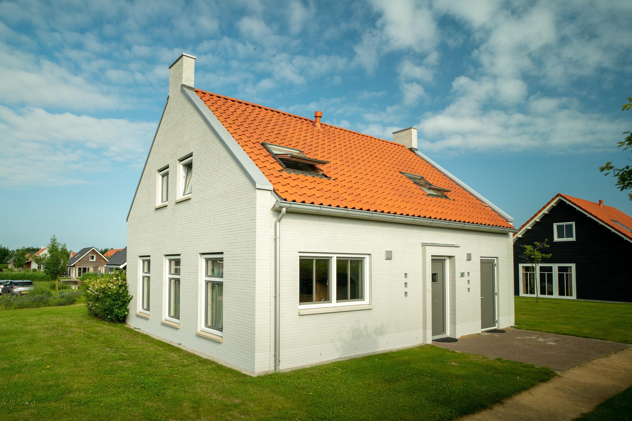 Maison de luxe avec sauna, à 700 m de la plage.