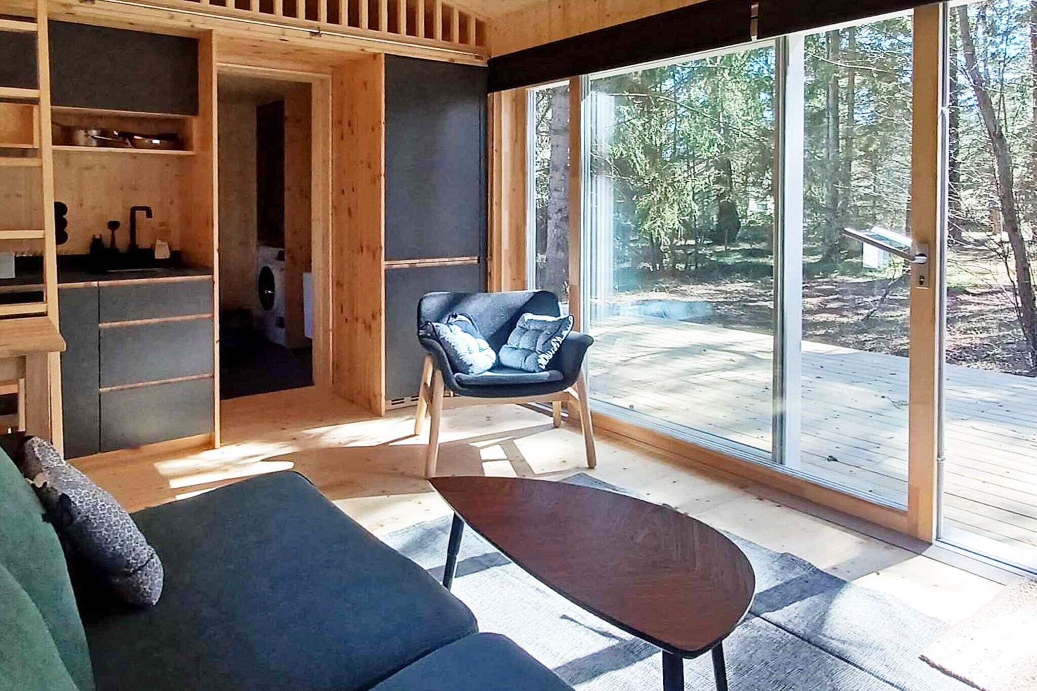 Welcome to a newly built modern cottage in the popular HÃ¶llviken (Ljunghusen), where the sea, golf courses, and wonderful sandy beaches are just a short walk away. The cottage is designed to provide you with optimal comfort during your stay. A delightful living room is the heart of the cottage, located in the middle of the house with large opening windows leading out to a spacious terrace and a fantastic garden. Here, you can relax and enjoy the tranquility of your surroundings. The cabin features a comfortable bedroom with a double bed (140cm) and a living room with two armchairs. The loft above the kitchen area, with two sleeping spots, offers a cozy place to retreat to read a good book or simply enjoy some time to yourself. The bathroom is also well-equipped with fine materials and high standards for your convenience. To make your stay even more comfortable, there is also a storage room where you can store golf clubs, suitcases, or other belongings during your time with us. Experience the best of HÃ¶llviken in this modern cottage and create memories for a lifetime. We look forward to welcoming you! There are three fantastic golf courses just a short drive away, Ljunghusen GK, Flommen GK, and Falsterbo GK, which was established in 1908 and is considered to be more Scottish than the Scottish courses. A fantastic course well worth a detour for the true golfer. Here you will also find Foteviken and the Viking Museum. This area was once a stronghold for the Vikings. There lies a Viking ship, where 246 bodies were found after the Battle of Foteviken. In Falsterbo and SkanÃ¶r, there are many popular restaurants, cozy inns, and stalls selling fresh fish during the summer. There are also nice walking areas in Ljunghusen, several nice golf courses, mini-golf, and cycling trails. MalmÃ¶'s wide range of shopping, entertainment, and shops is also just a few miles north, as is the entire southern coast of SkÃ¥ne with all fishing villages up to Ystad for a wonderful holiday stay. For birdwatchers, this is also a place to fall in love with. Don't forget about Ã–sterlen and northern SkÃ¥ne when you're already here.