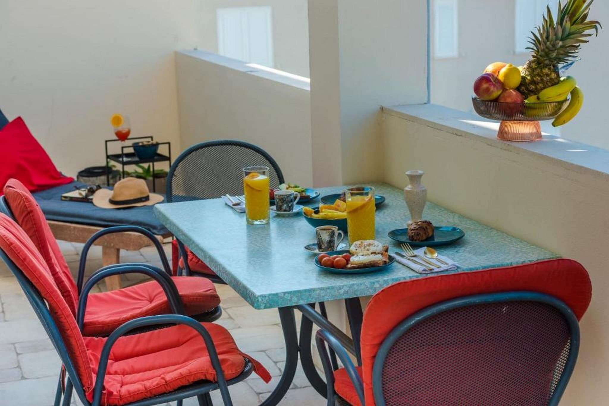 Apartments Meri & Karla - Two Bedroom Apartment with Balcony and Bridge View (Meri)-Terrace balcony