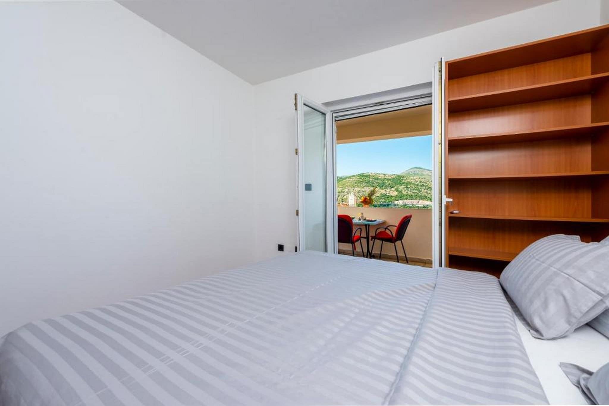 Apartments Meri & Karla - Two Bedroom Apartment with Balcony and Bridge View (Meri)-Bedroom